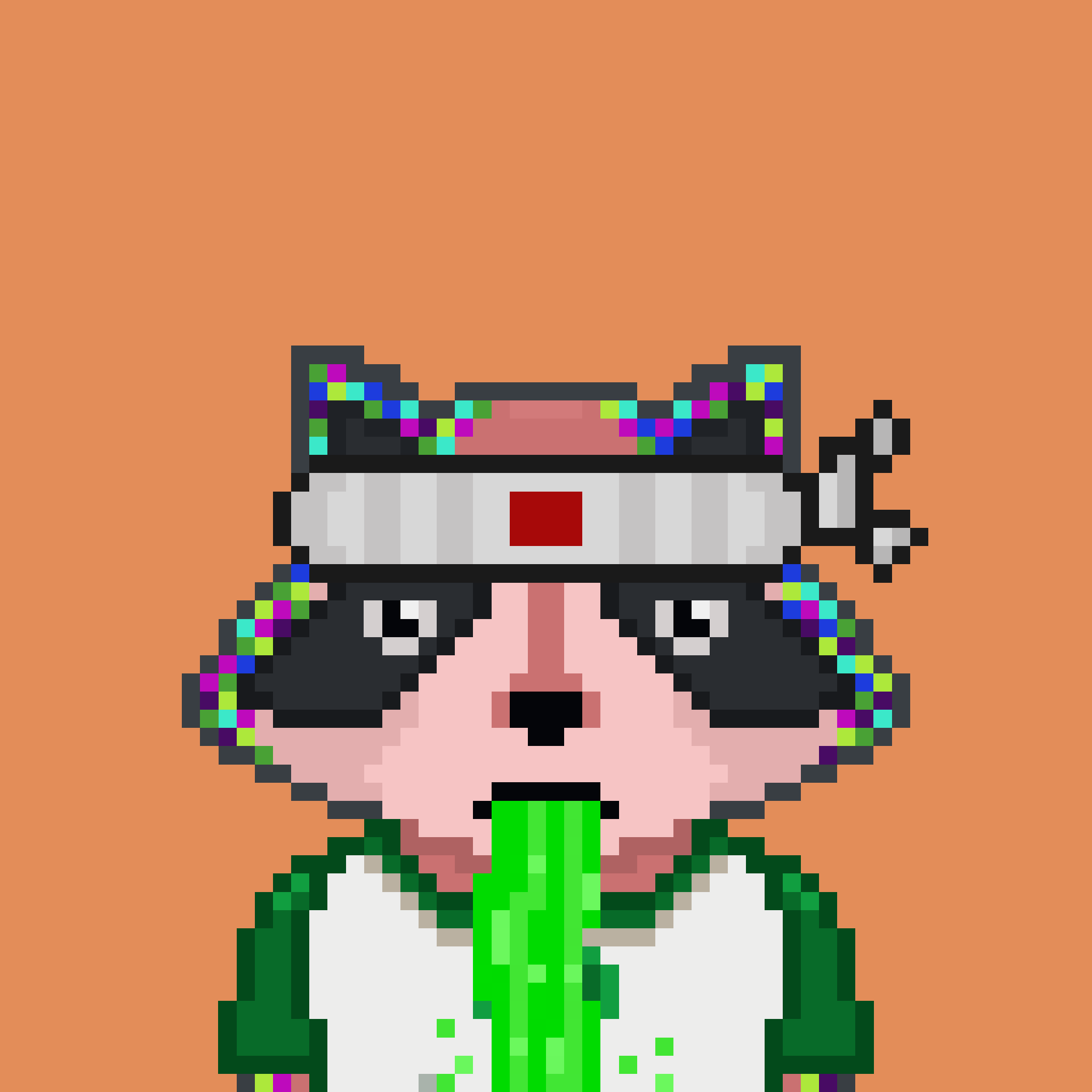 Pixel Raccoon #850 NFT on Algorand