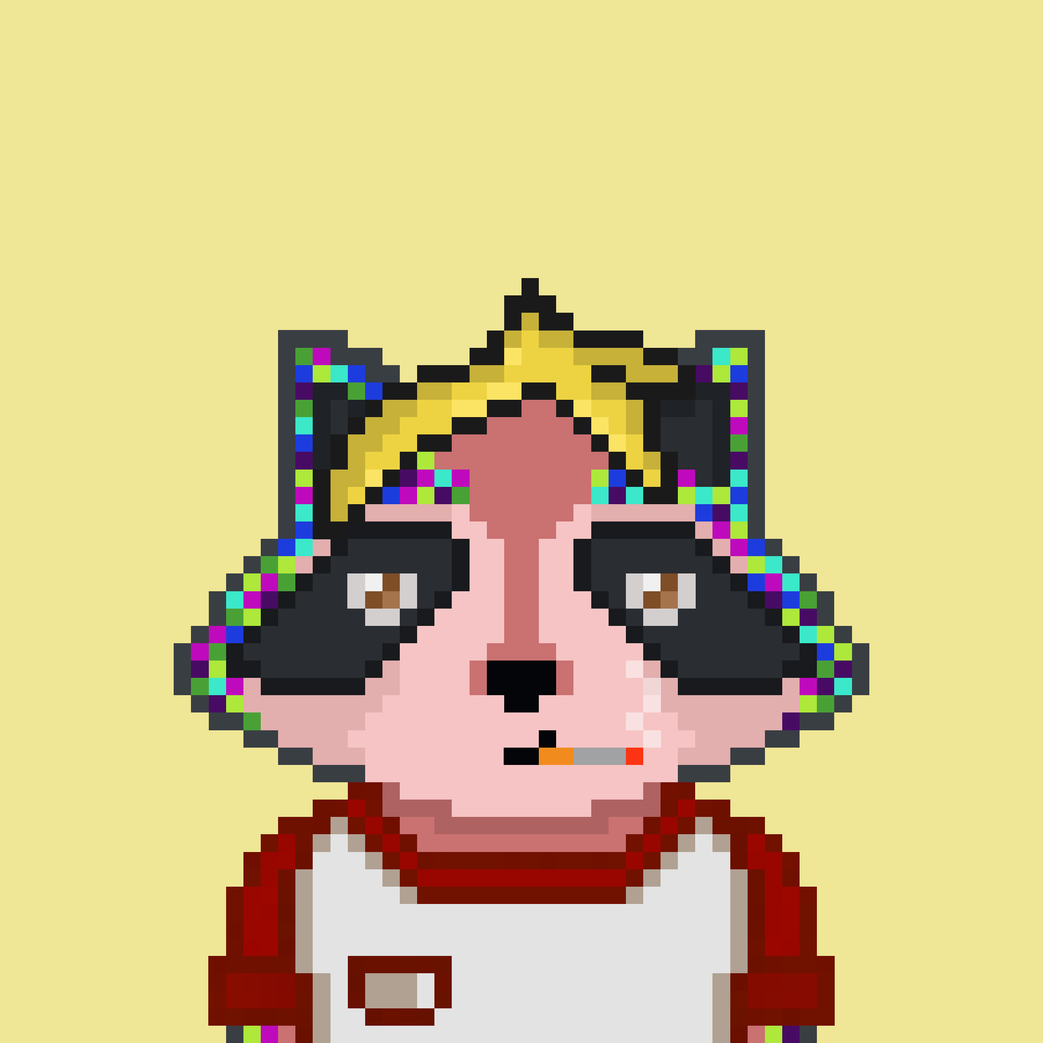 Pixel Raccoon #859 NFT on Algorand