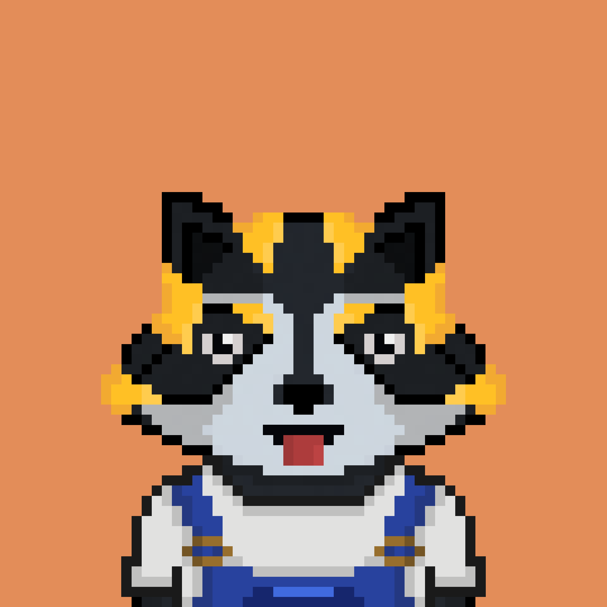 Pixel Raccoon #860 NFT on Algorand
