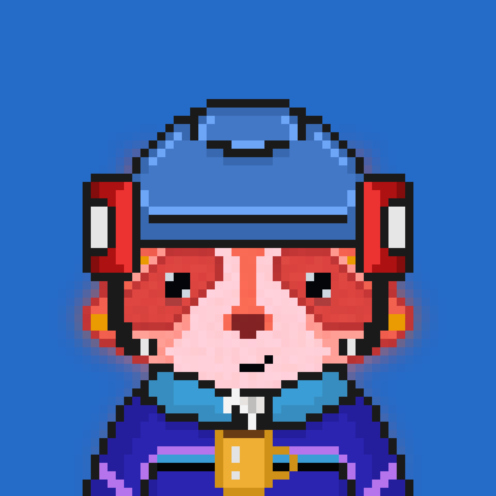 Pixel Raccoon #884 NFT on Algorand