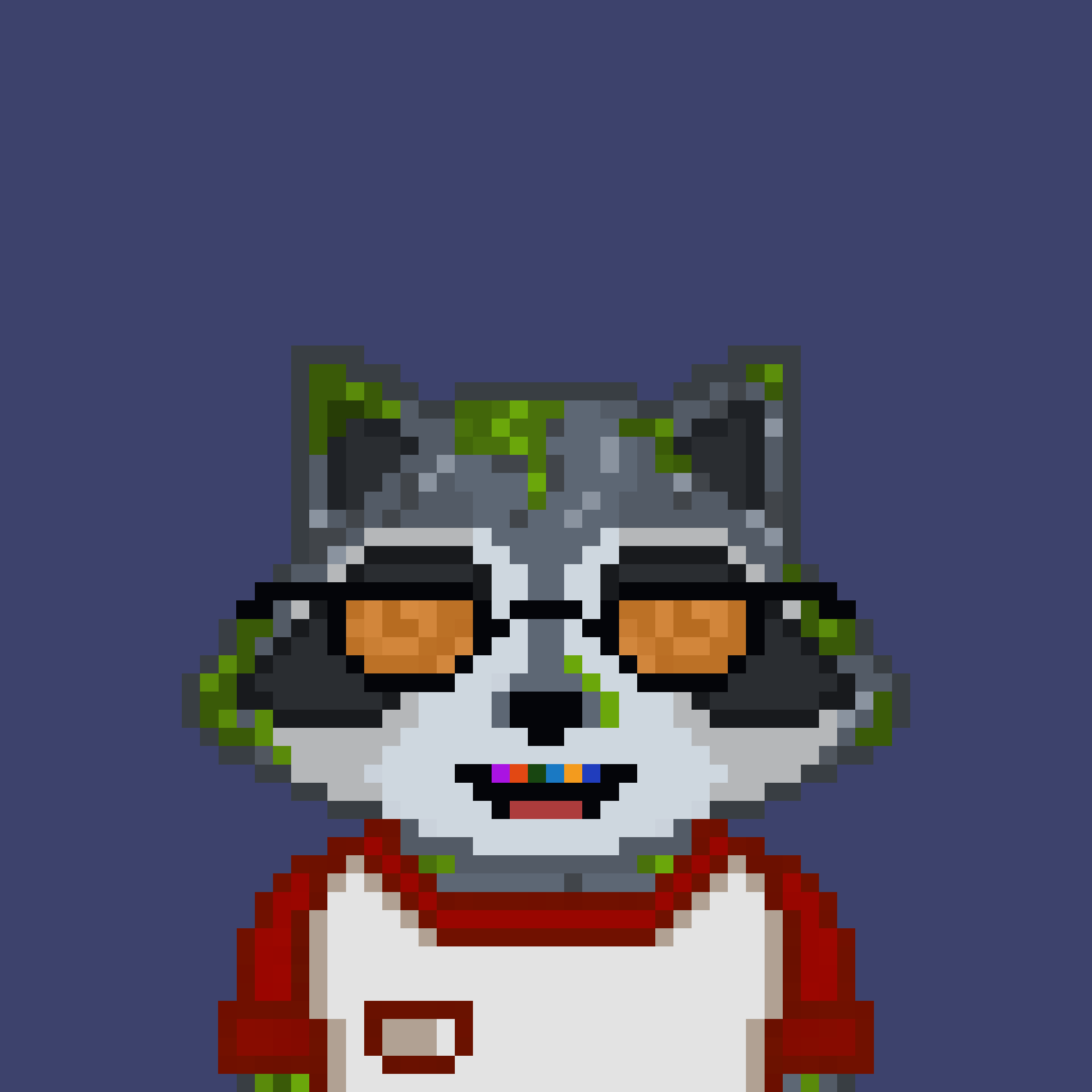 Pixel Raccoon #90 NFT on Algorand