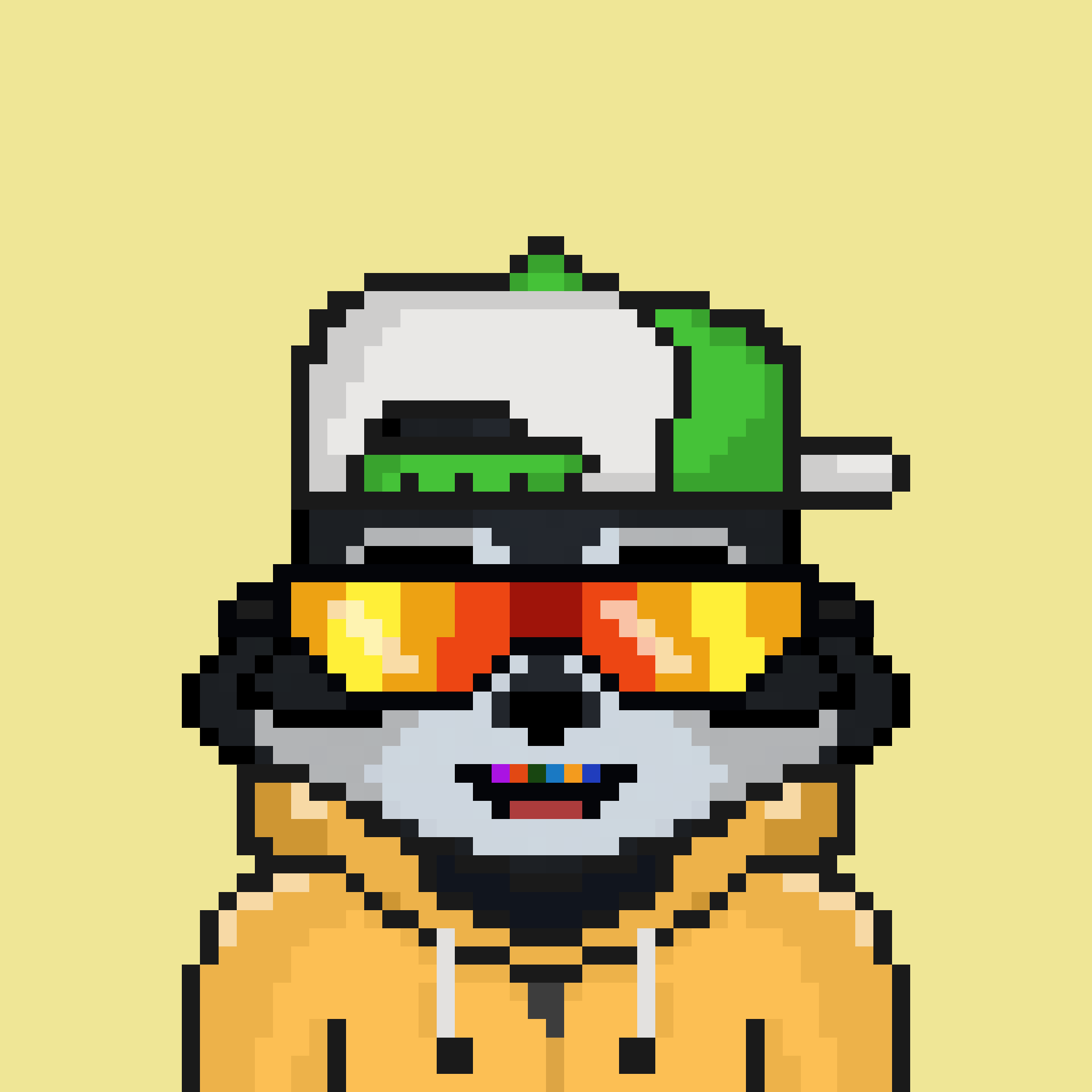 Pixel Raccoon #904 NFT on Algorand