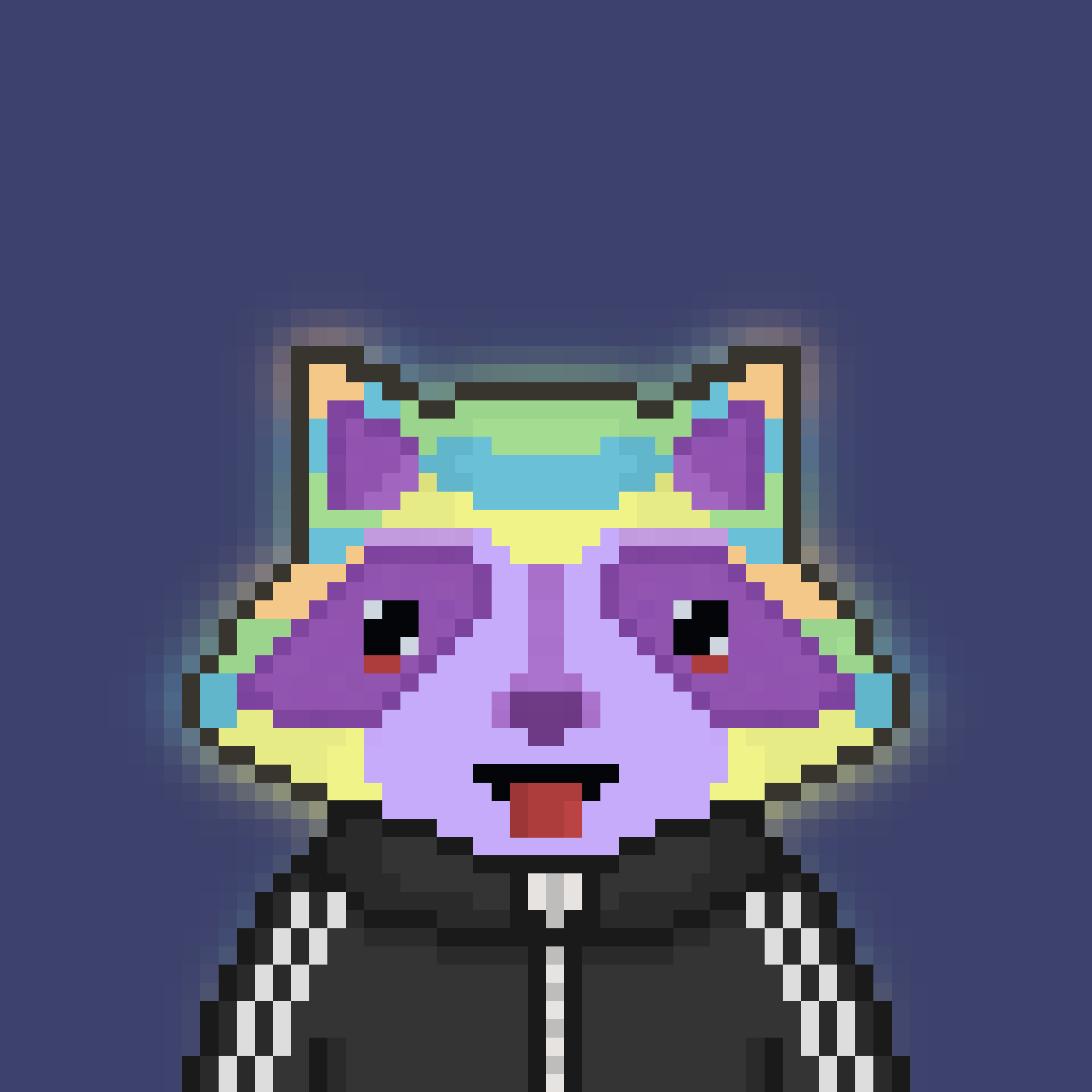 Pixel Raccoon #907 NFT on Algorand