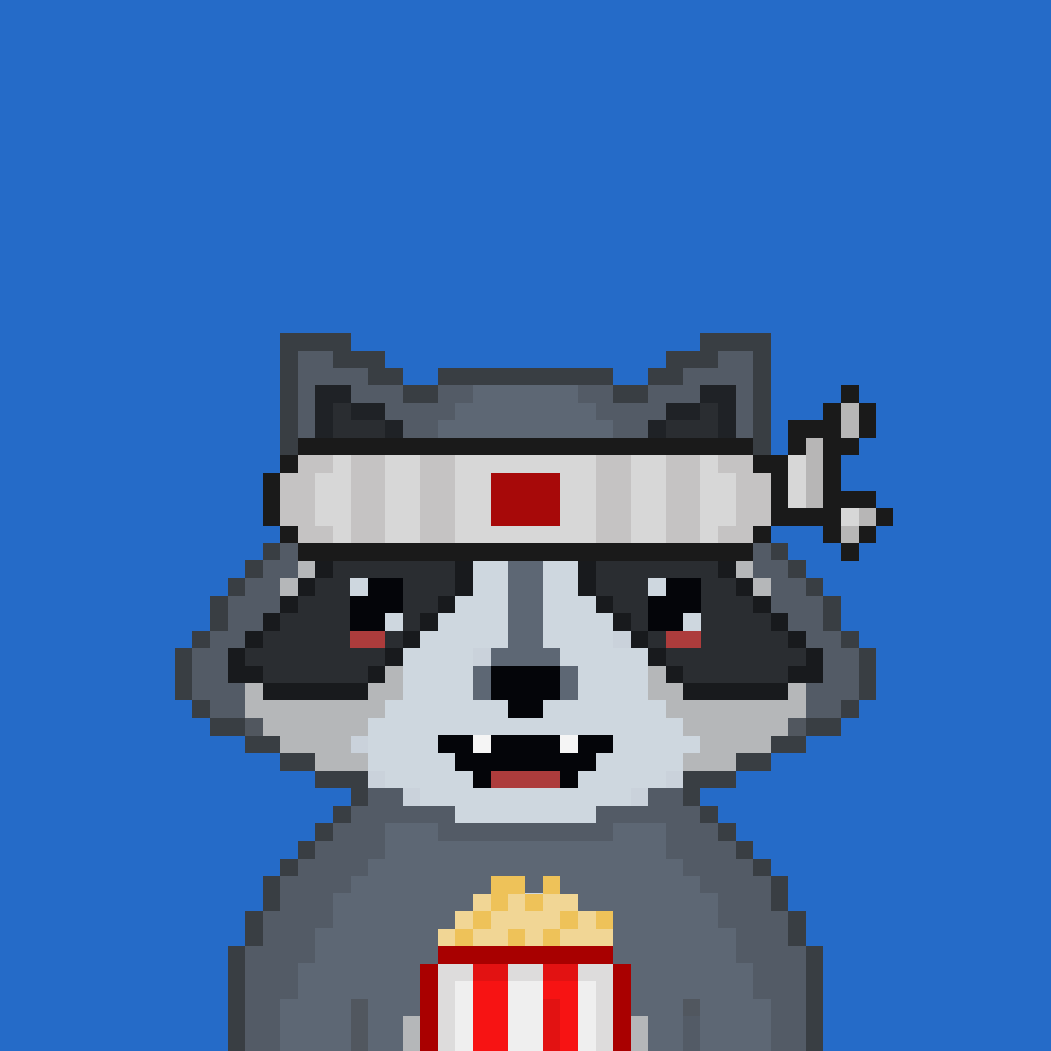 Pixel Raccoon #916 NFT on Algorand