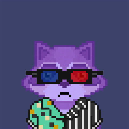 Pixel Raccoon #925
