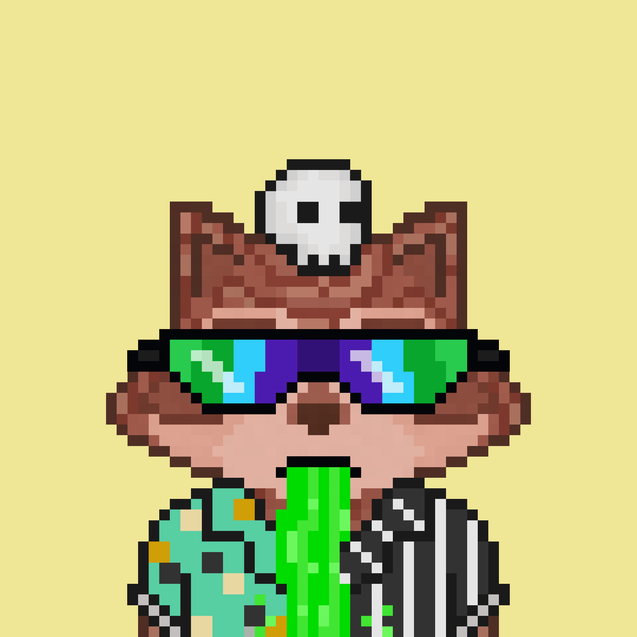 Pixel Raccoon #926 NFT on Algorand