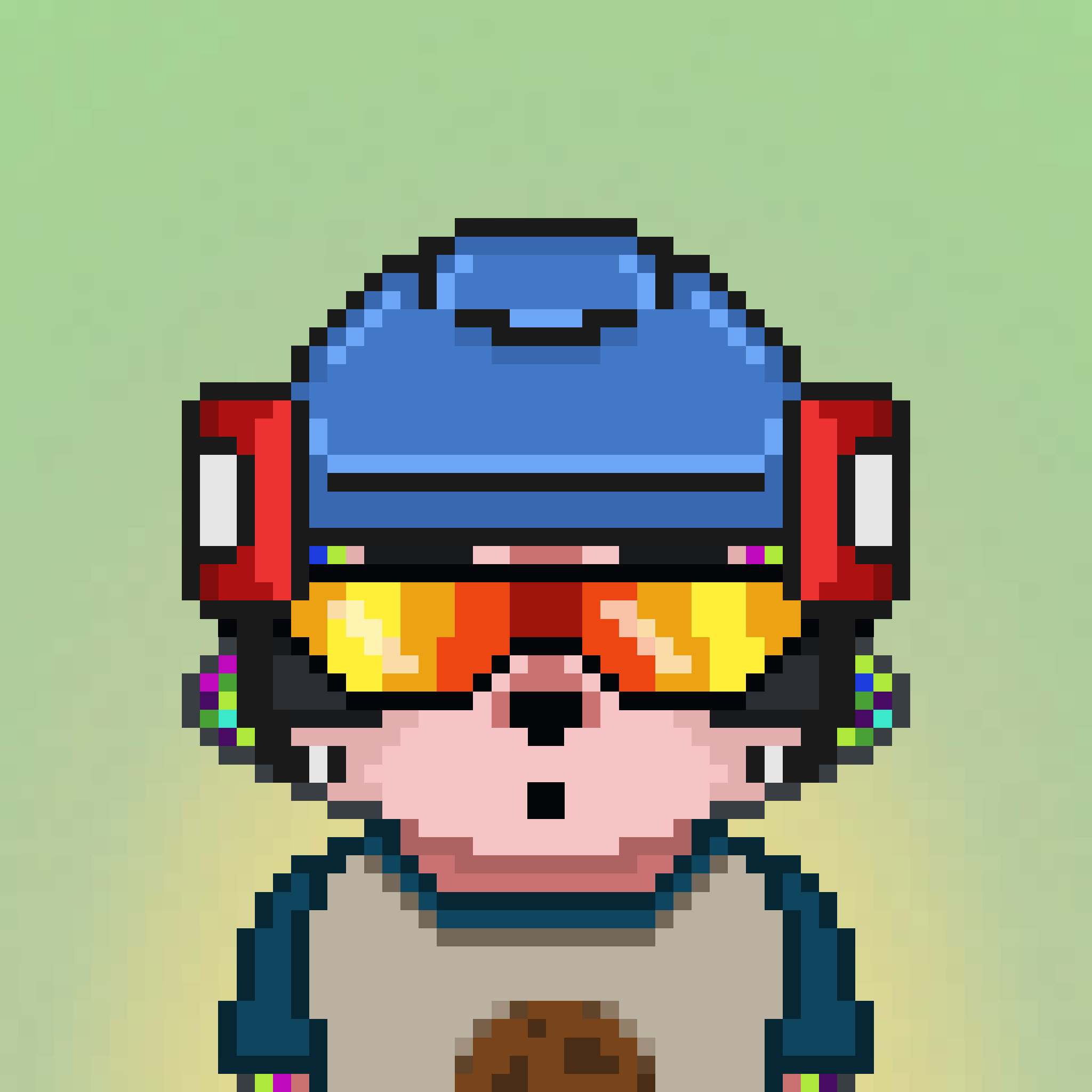 Pixel Raccoon #937 NFT on Algorand