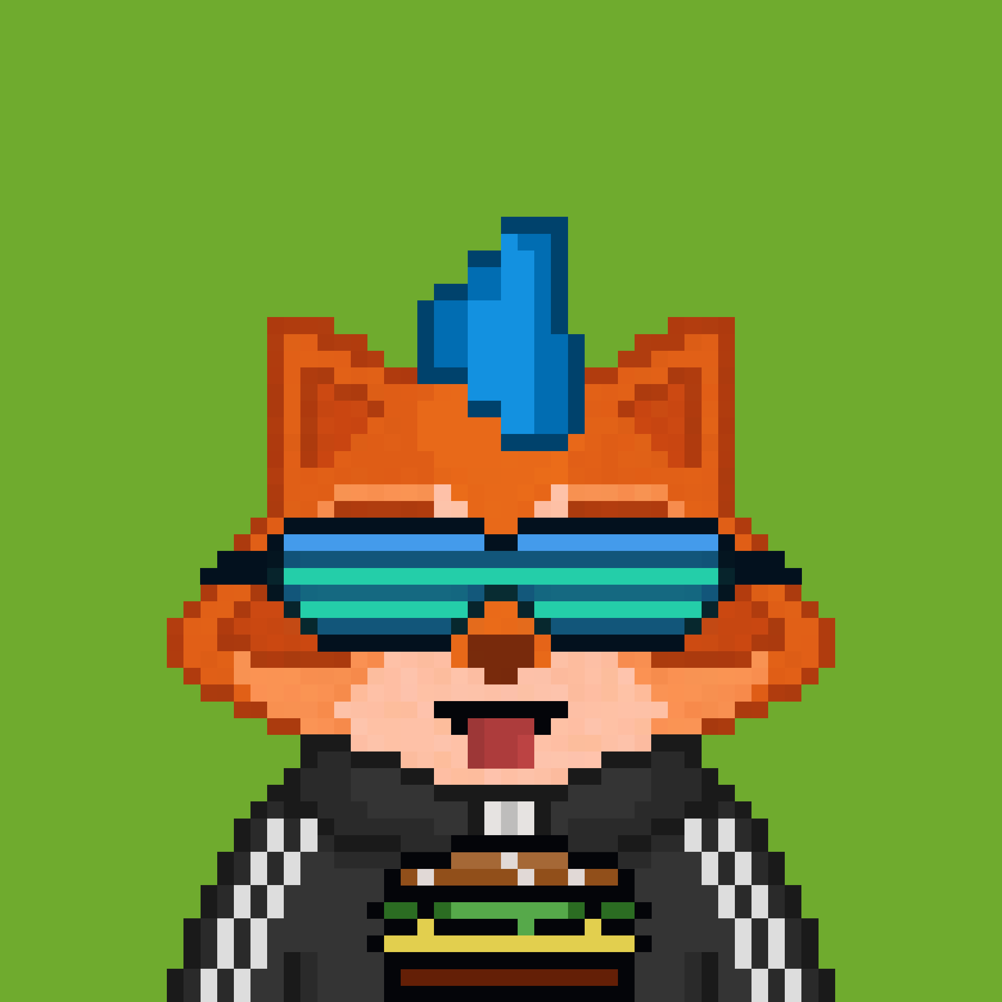 Pixel Raccoon #941 NFT on Algorand