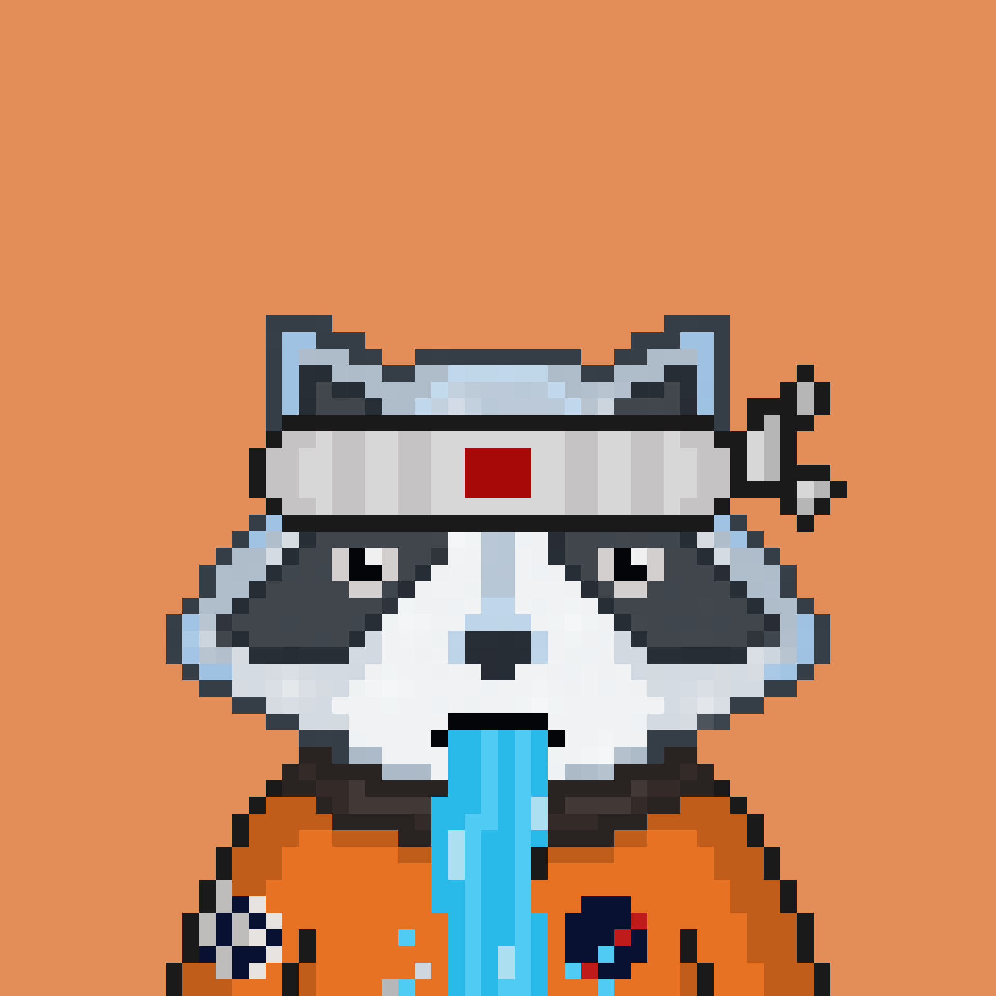 Pixel Raccoon #943 NFT on Algorand
