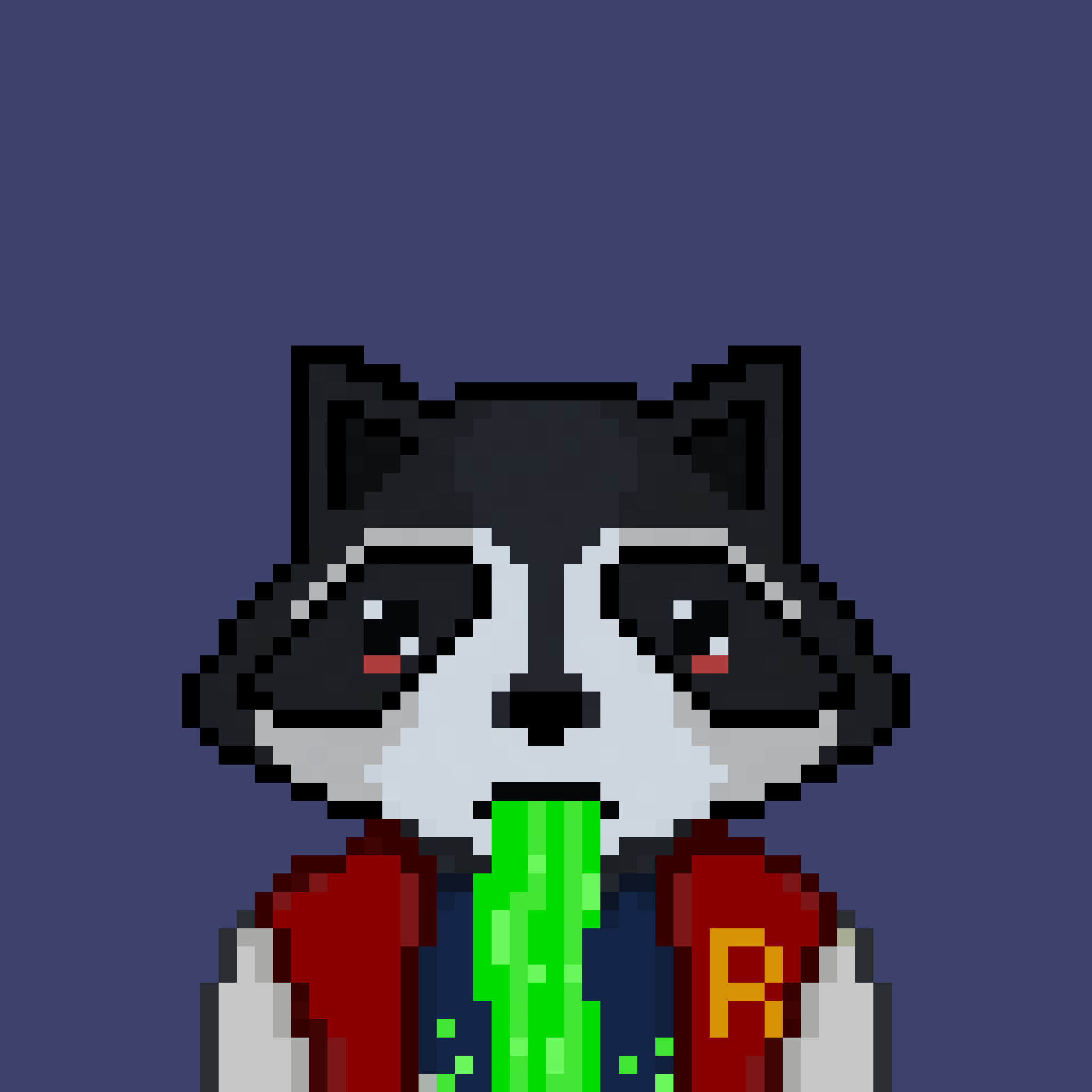 Pixel Raccoon #945 NFT on Algorand