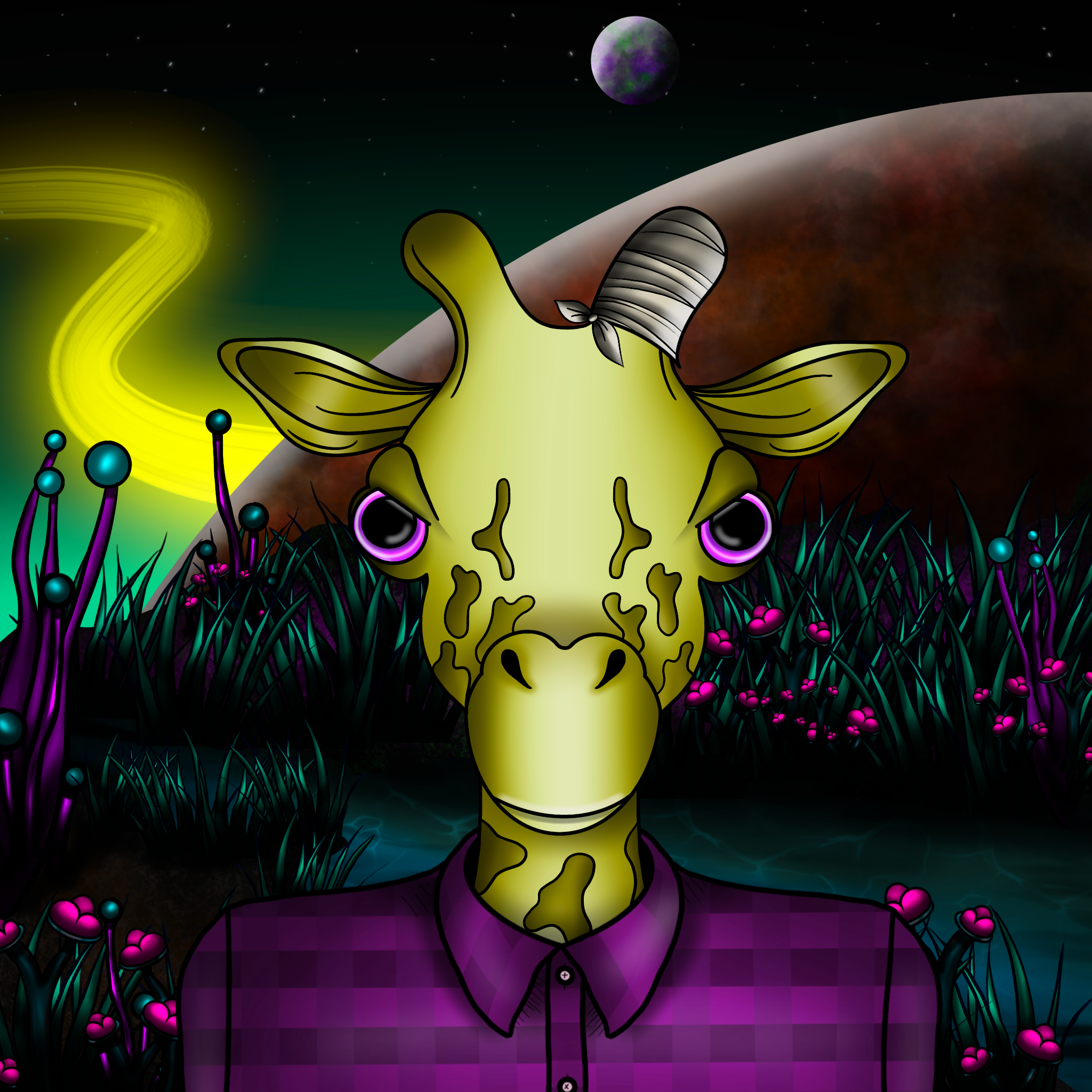 Cool Giraffe Gen2 #551 NFT on Algorand