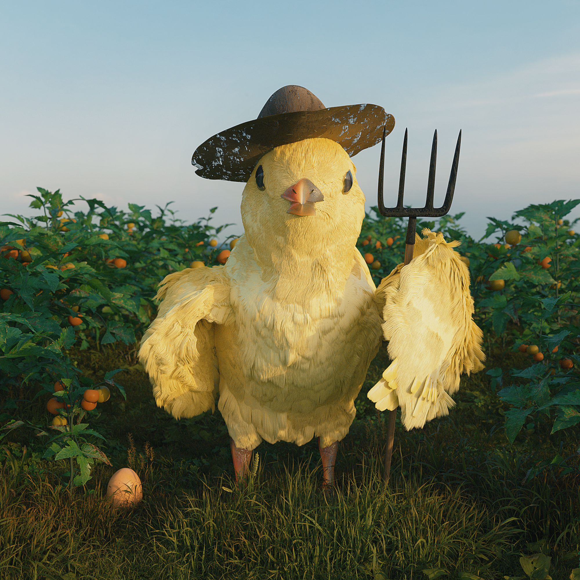 Farmer Chick NFT on Algorand