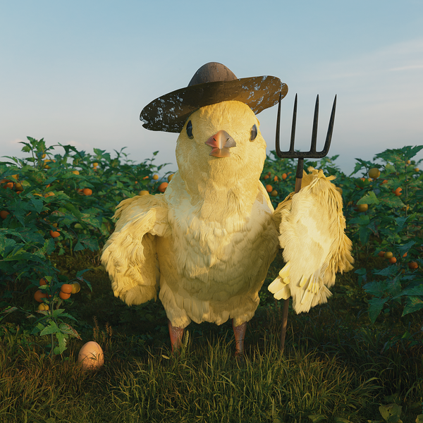 An image of Farmer Chick