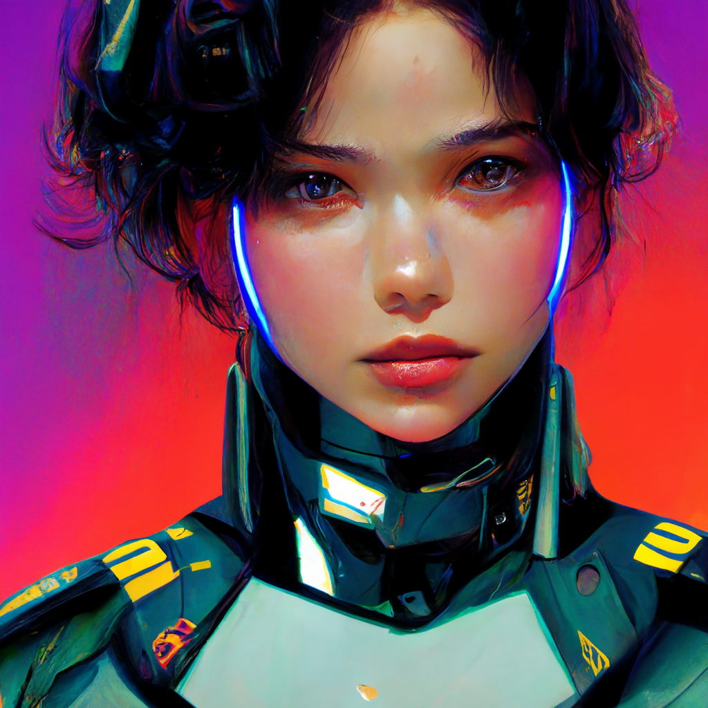 E.V.E Mecha 027 NFT on Algorand