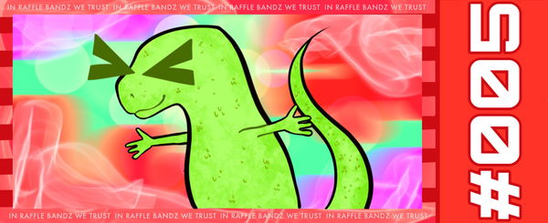 An image of RaffleBandz Ticket 005