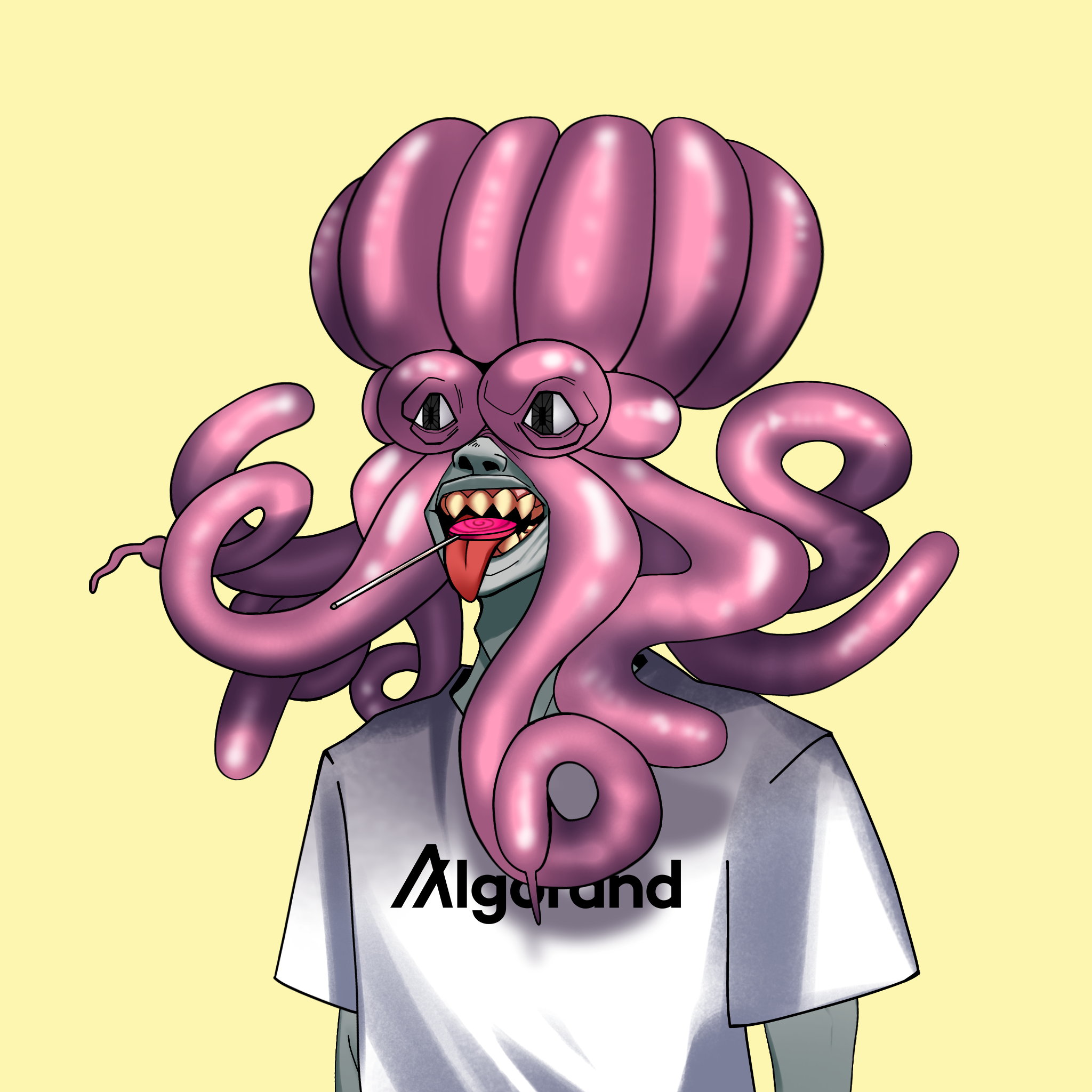 AlgOctopus 078 NFT on Algorand