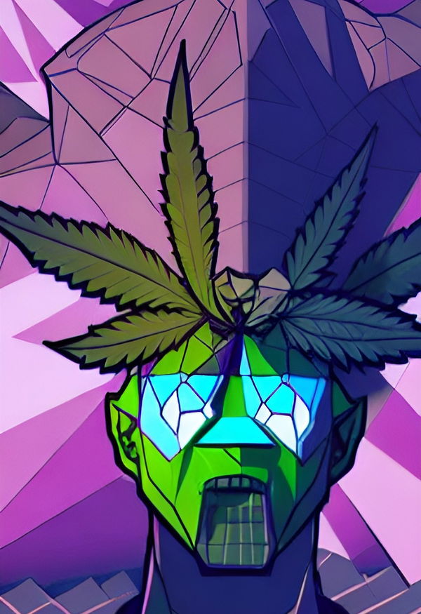 An image of AI Pothead #20