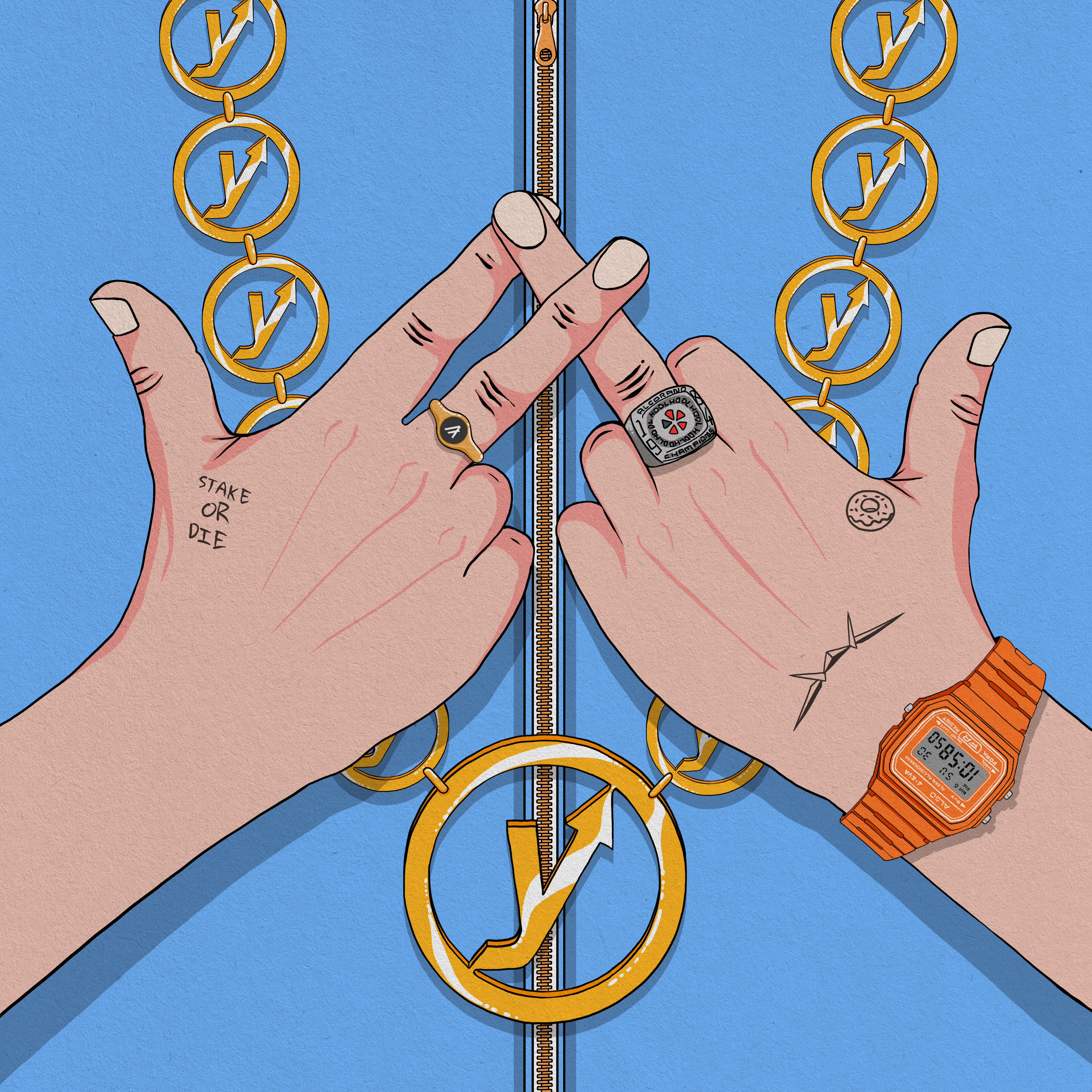 Algo Hands #0209 NFT on Algorand
