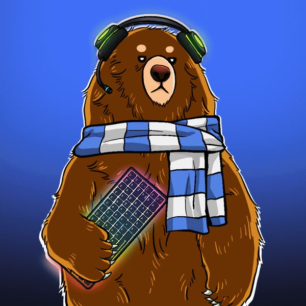 An image of (#047) Beary the Chroma Bear