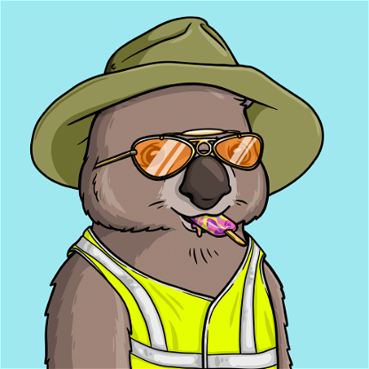 Wildlife Warrior Wombat #474