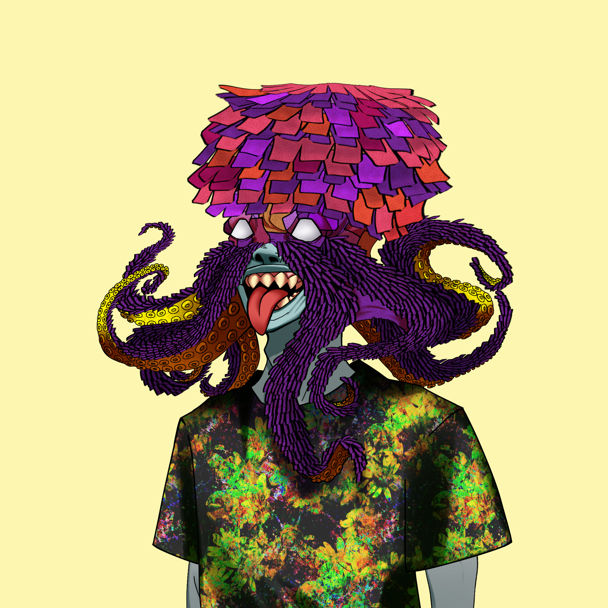 AlgOctopus 069 NFT on Algorand