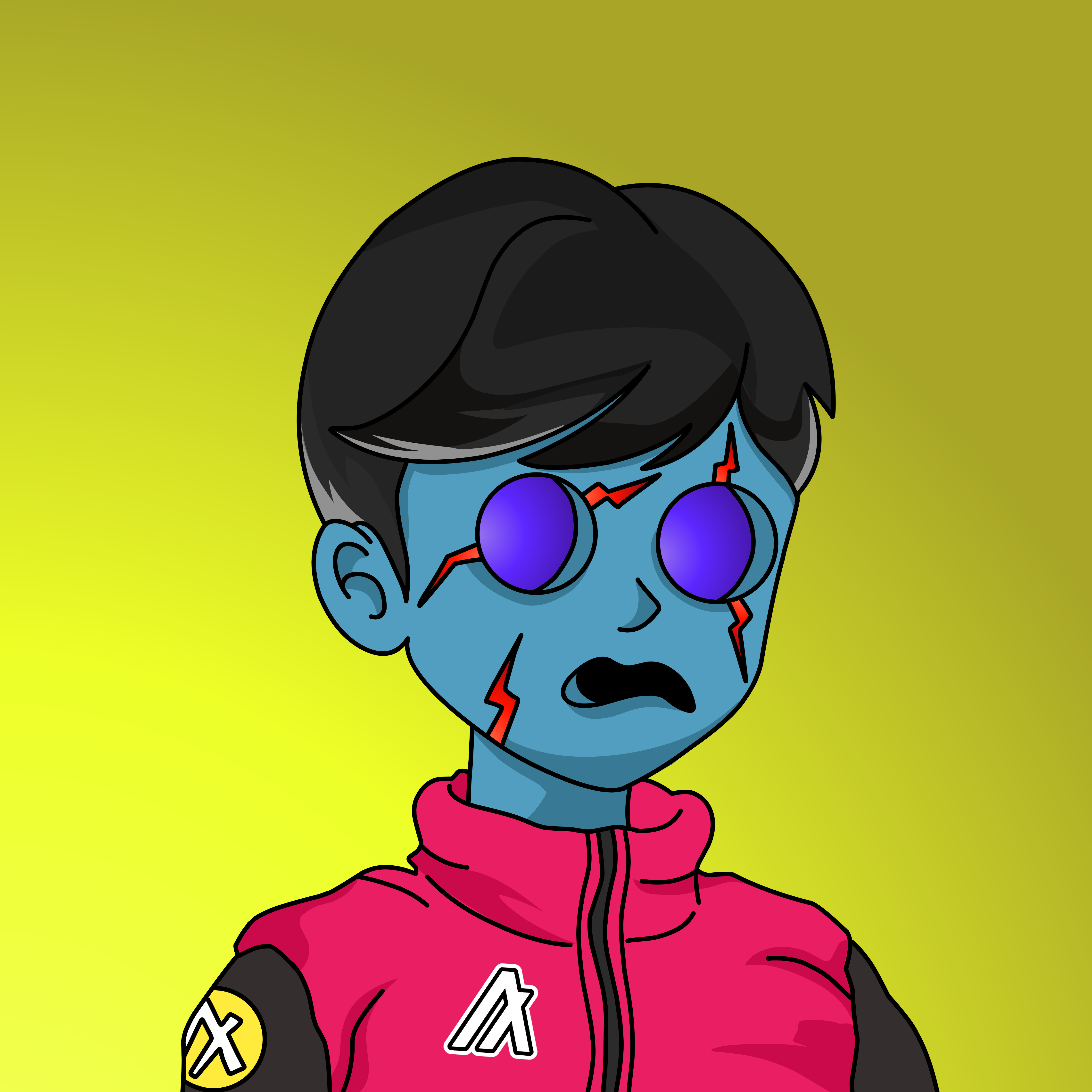 AlgoFace #034 NFT on Algorand