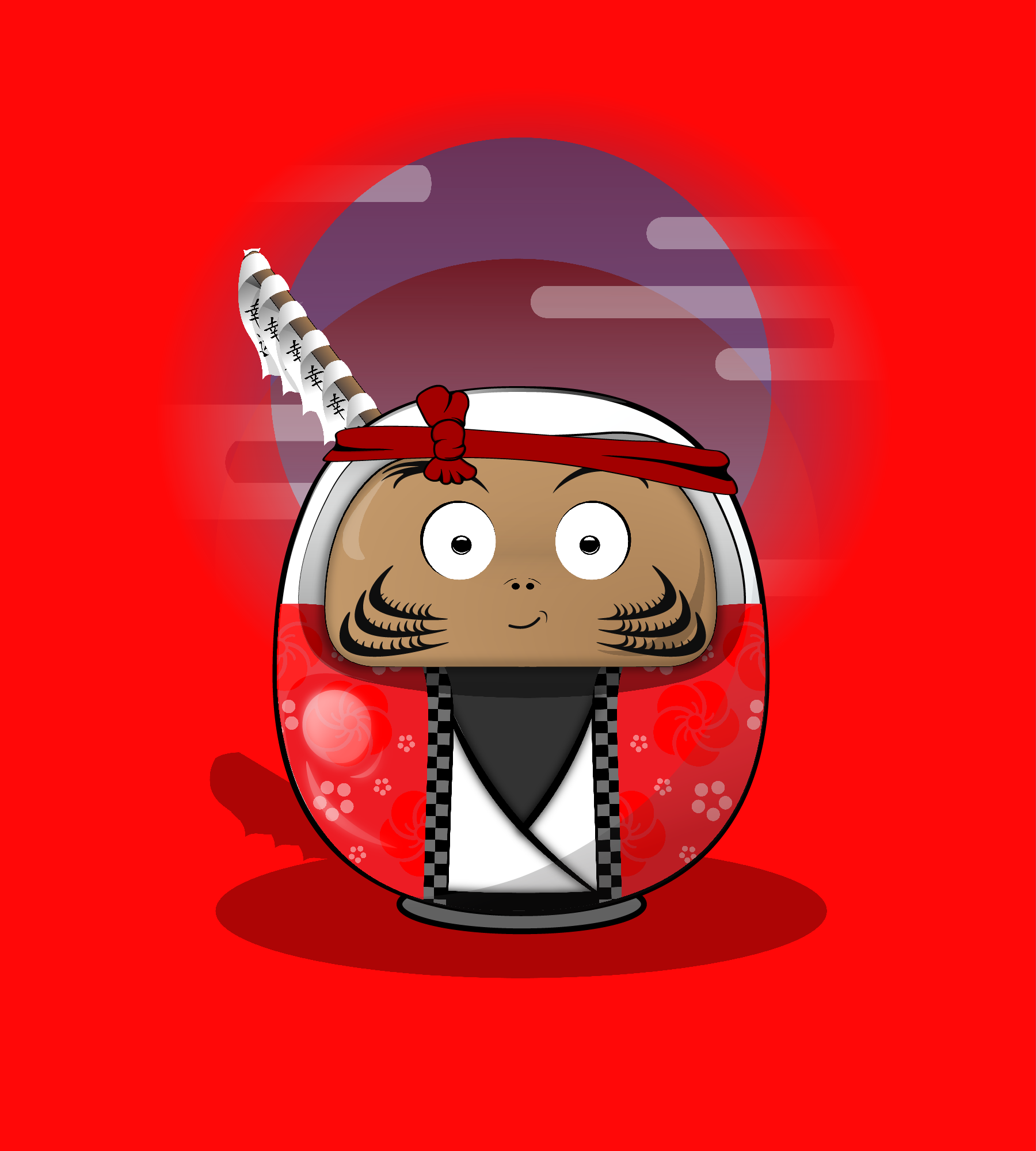 AlgoDaruma #0687 NFT on Algorand