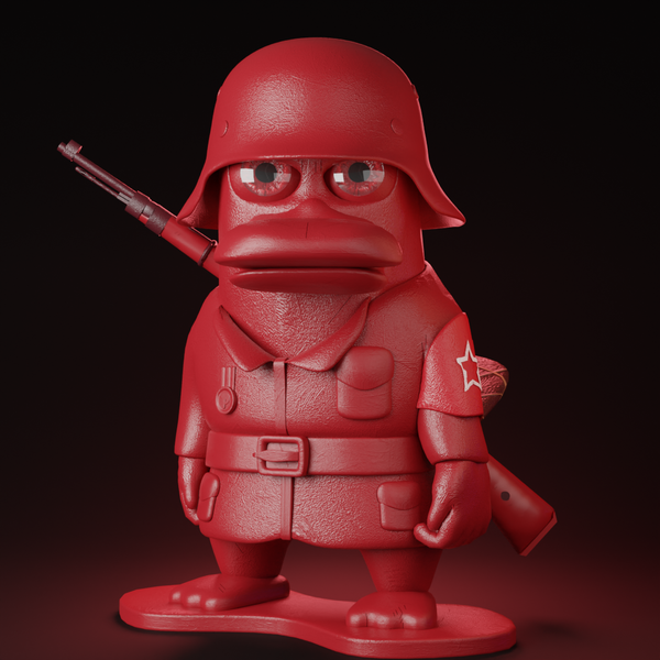 Image of #034 Red Toy Soldier