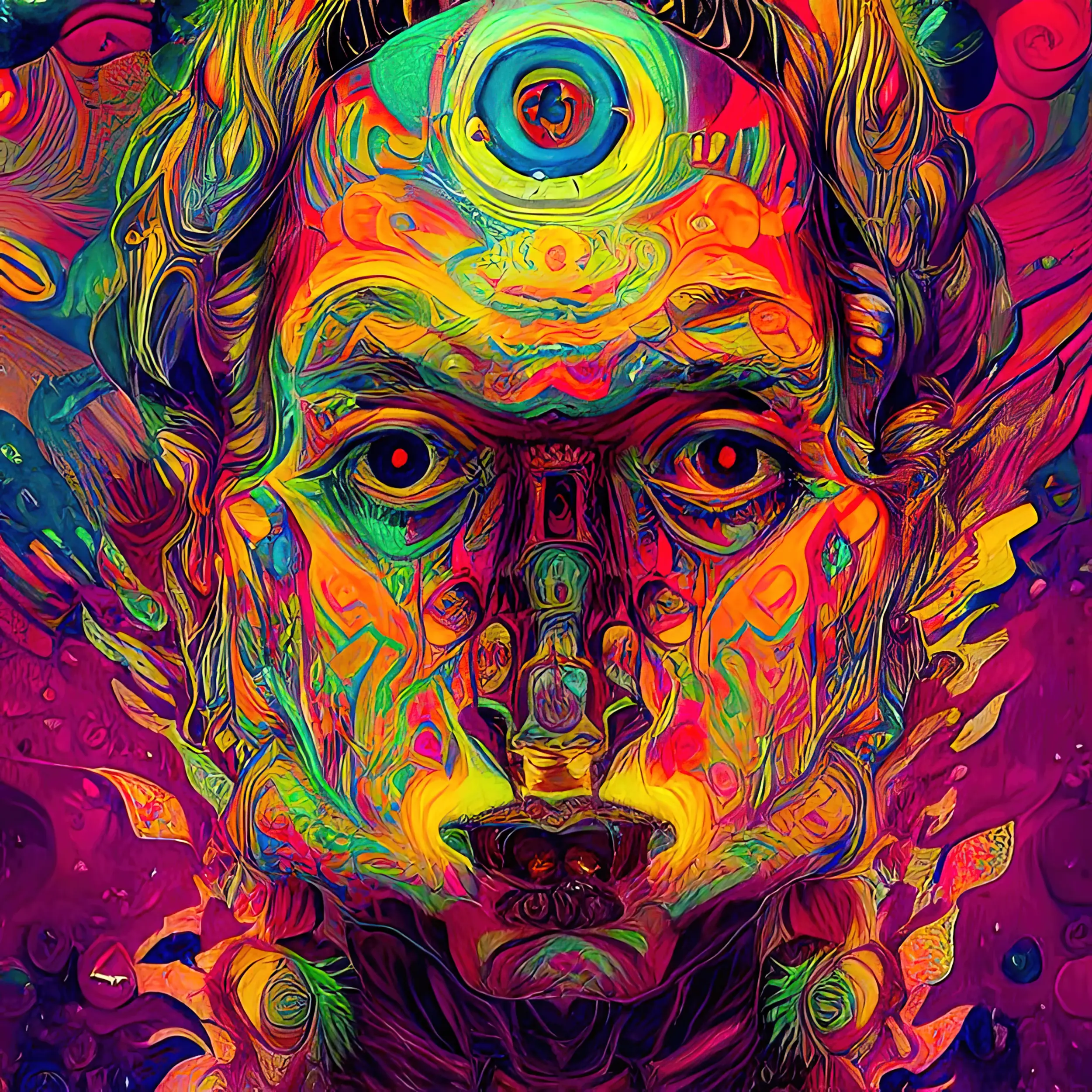 Psychedelic Circus v2 #49 NFT on Algorand
