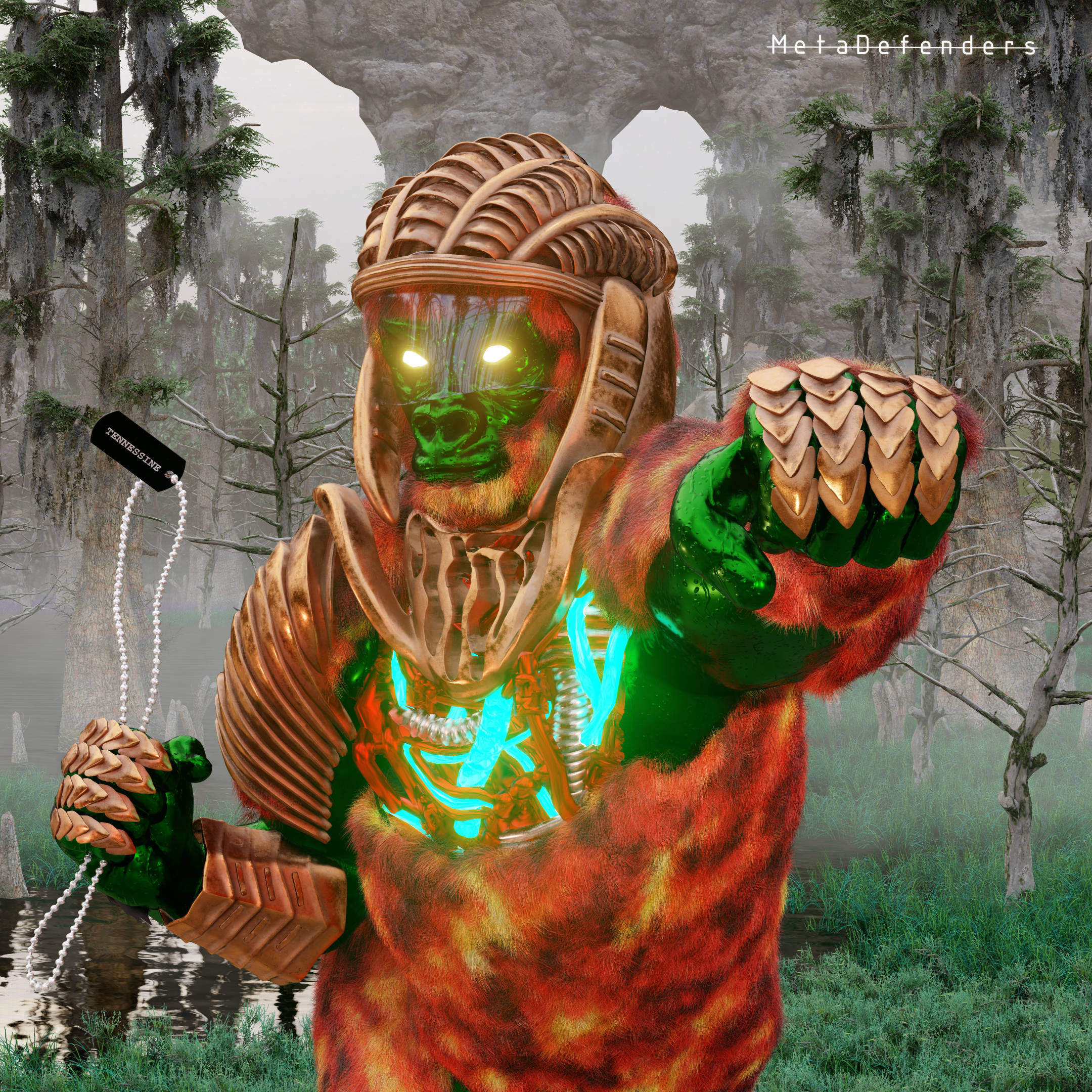 MetaDefender#104 NFT on Algorand