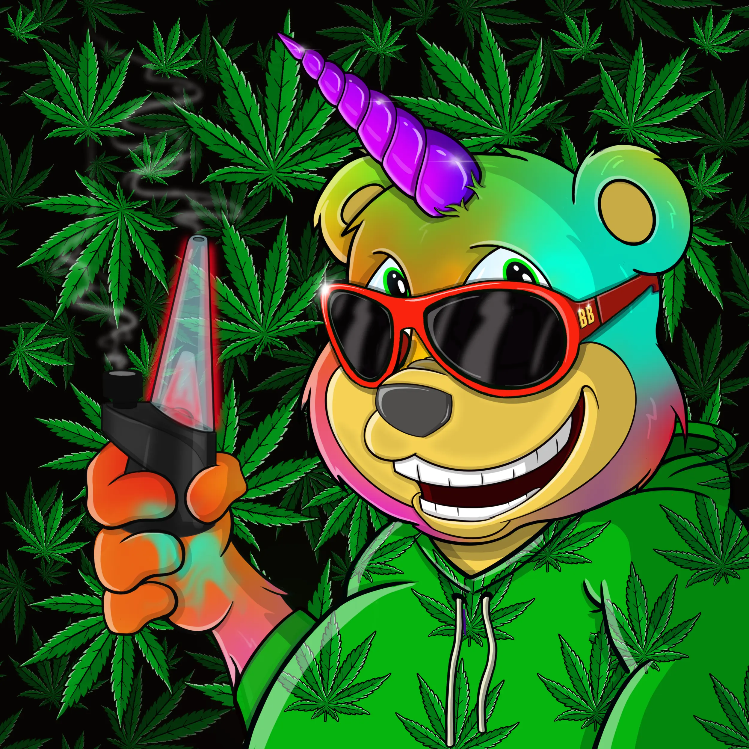 Burnin Bears #541 NFT on Algorand