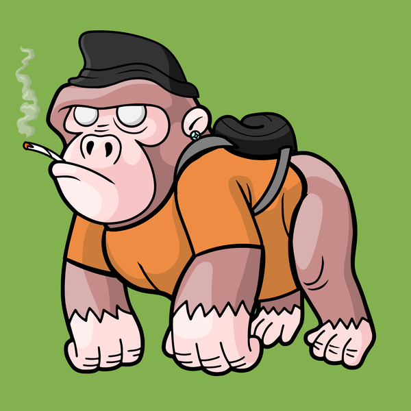 An image of Smooth Brain Gorilla #17