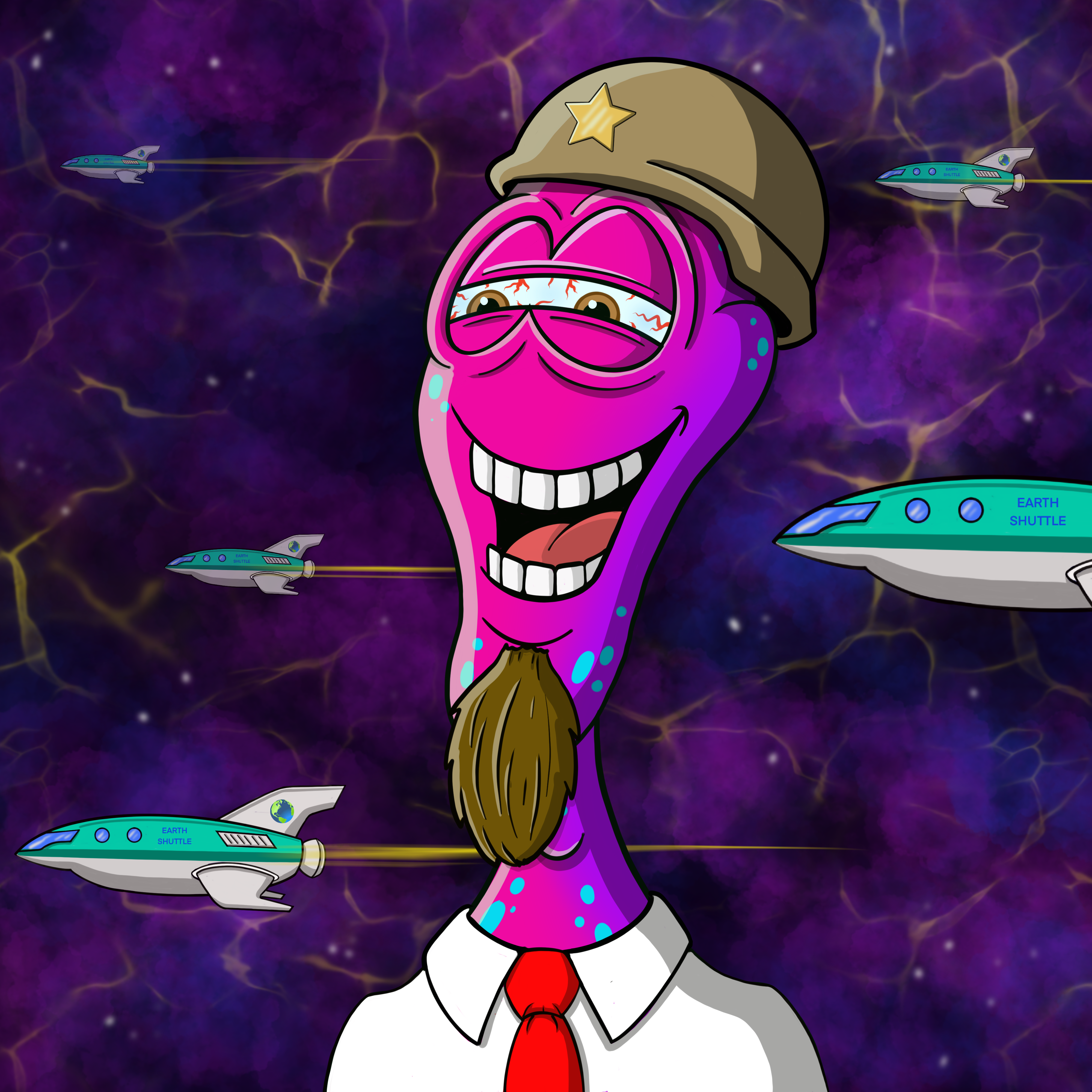 Incognito Alien Club #421 NFT on Algorand