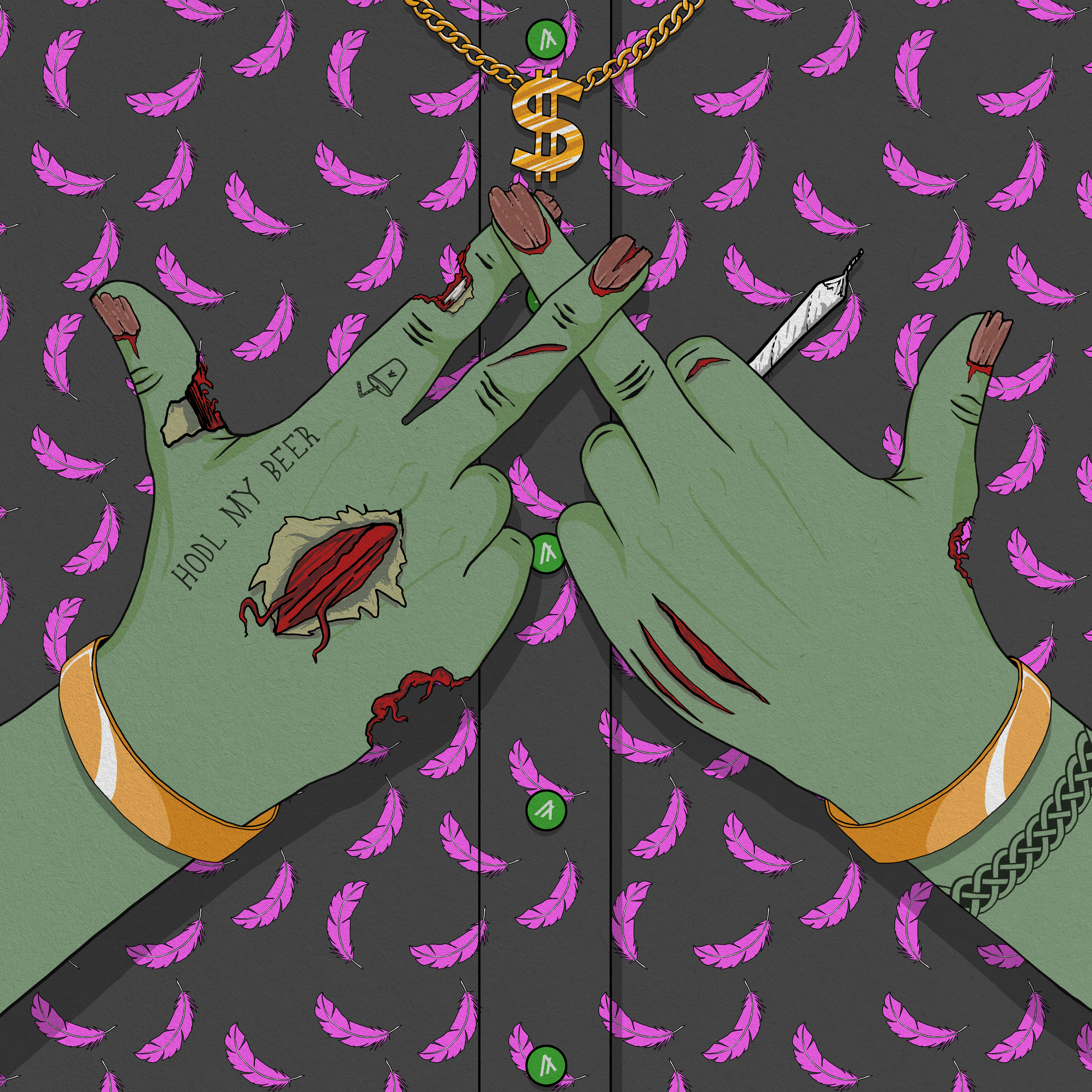 Algo Hands #0313 NFT on Algorand
