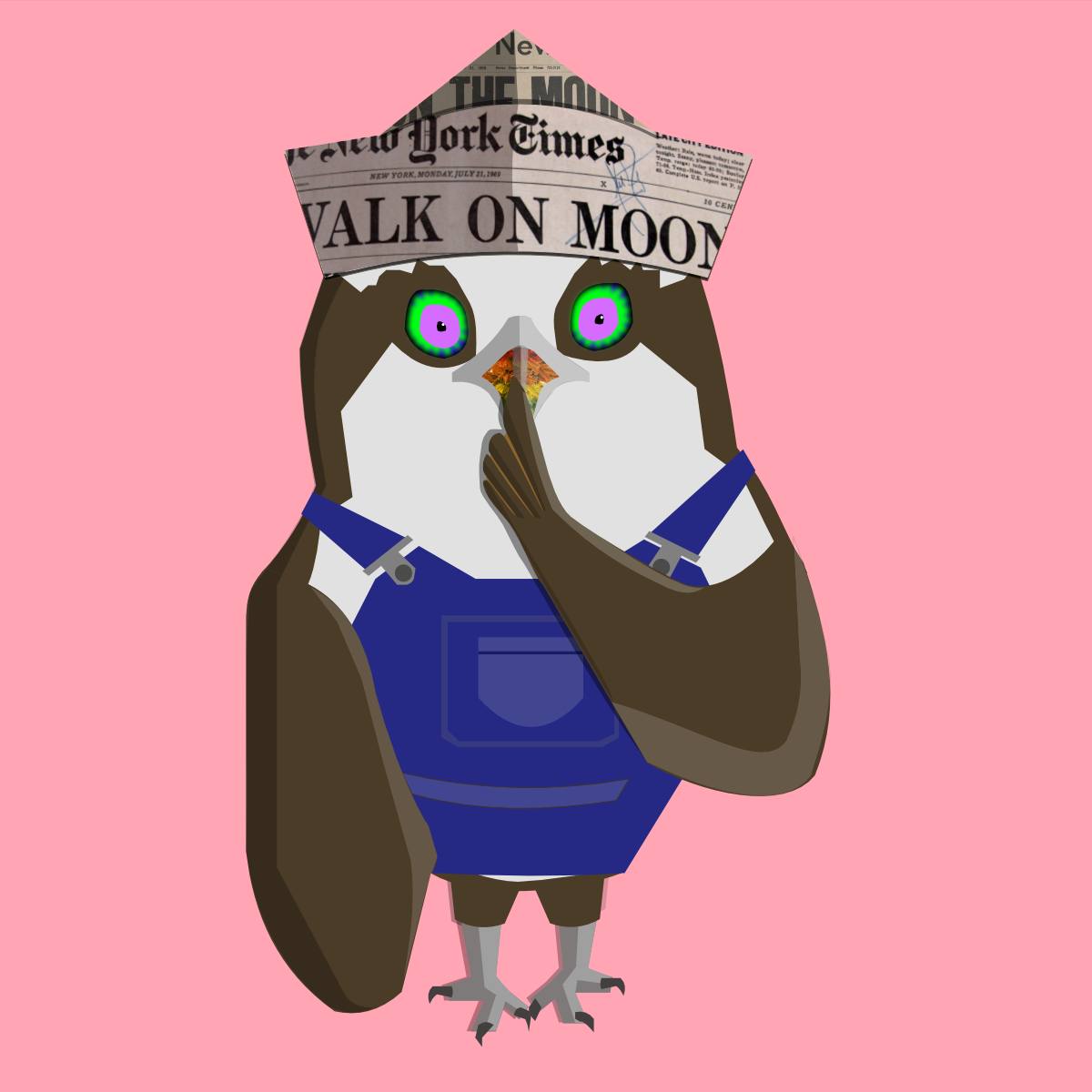 Baby Osprey #1672 NFT on Algorand