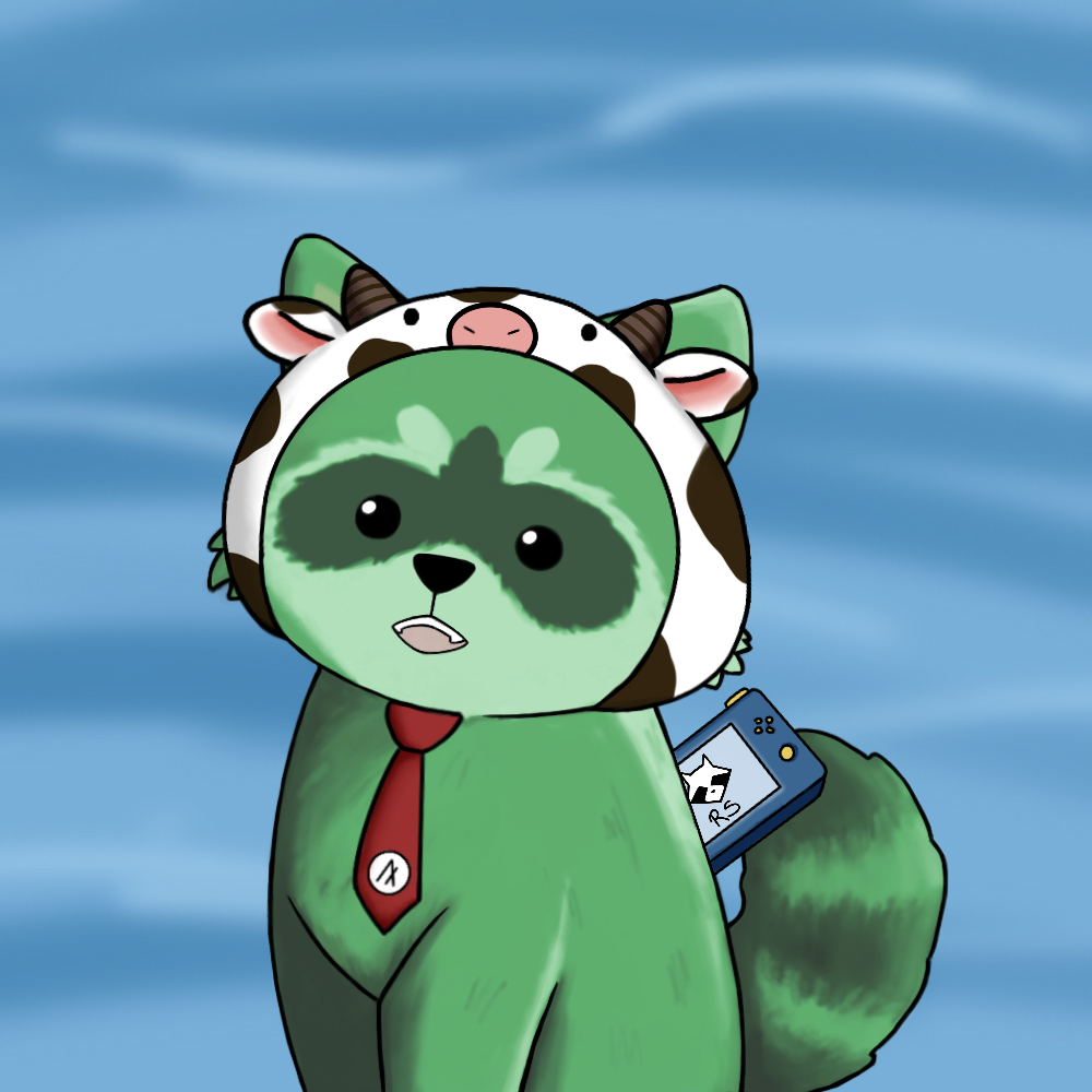 Raccoon #343 NFT on Algorand