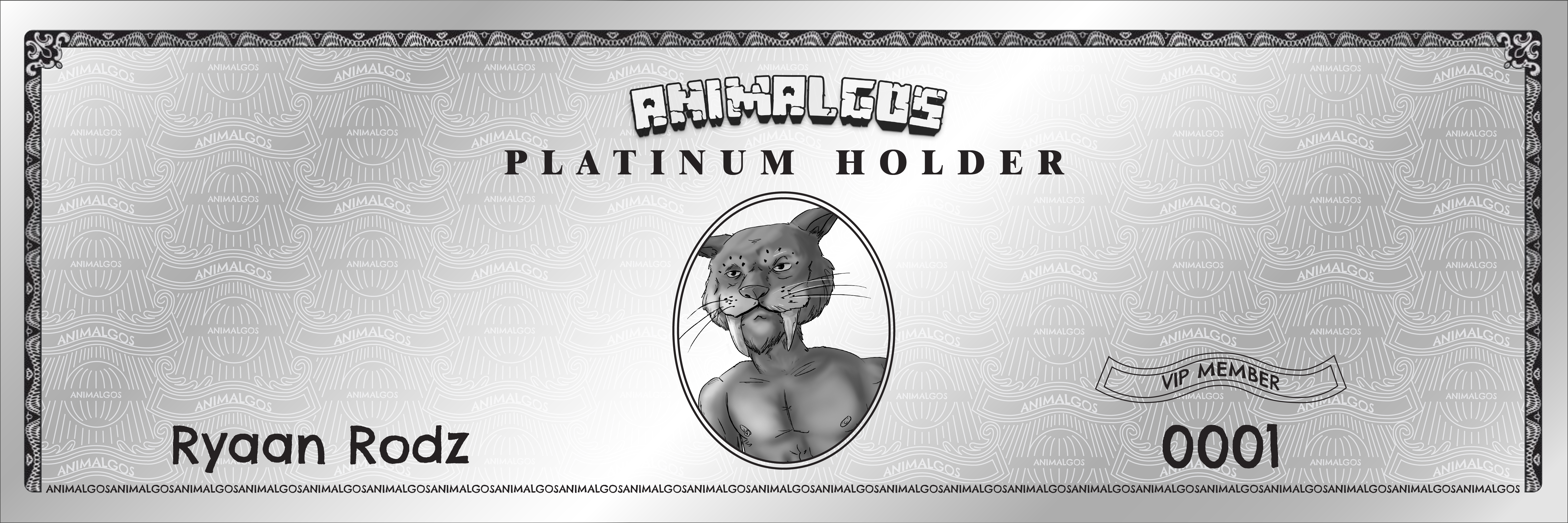 PLATINUM CARD 1 NFT on Algorand