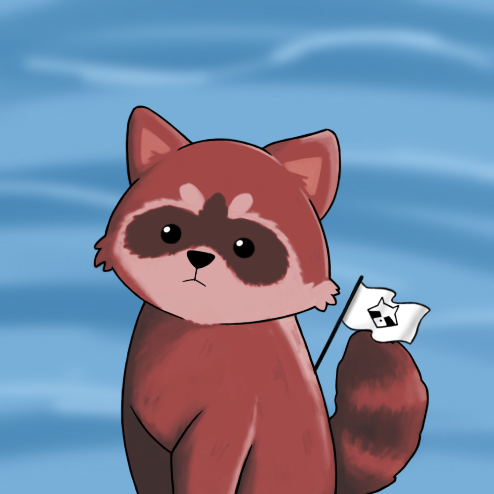 Raccoon #553 NFT on Algorand