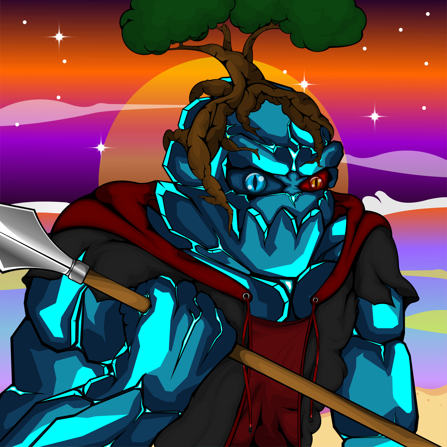 KRAX THE ALGOLEM 327 NFT on Algorand