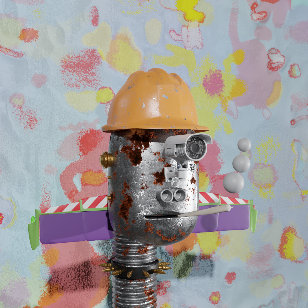 Industrial Punk Legendary #620 NFT on Algorand