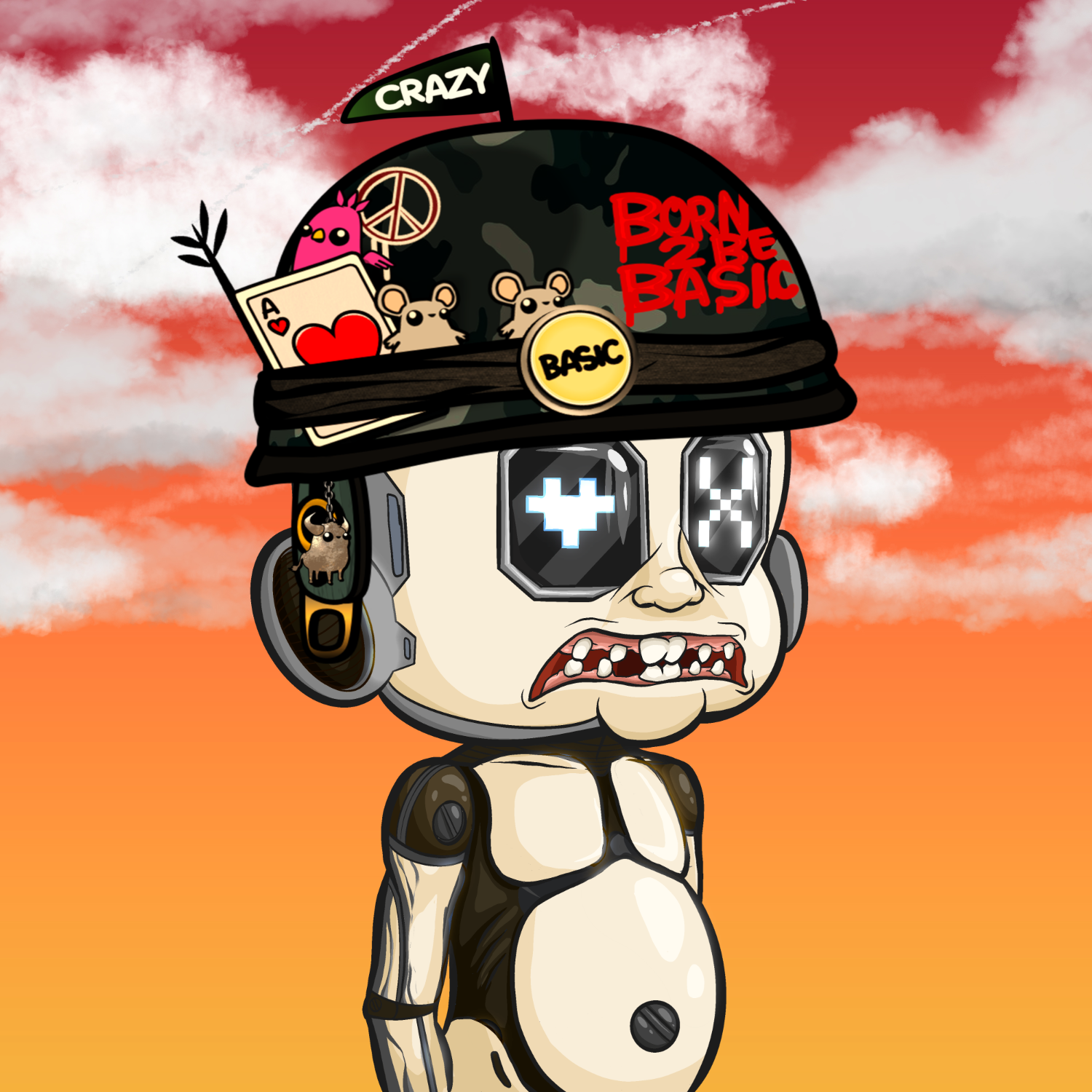 CRAZY CLONE 517 NFT on Algorand