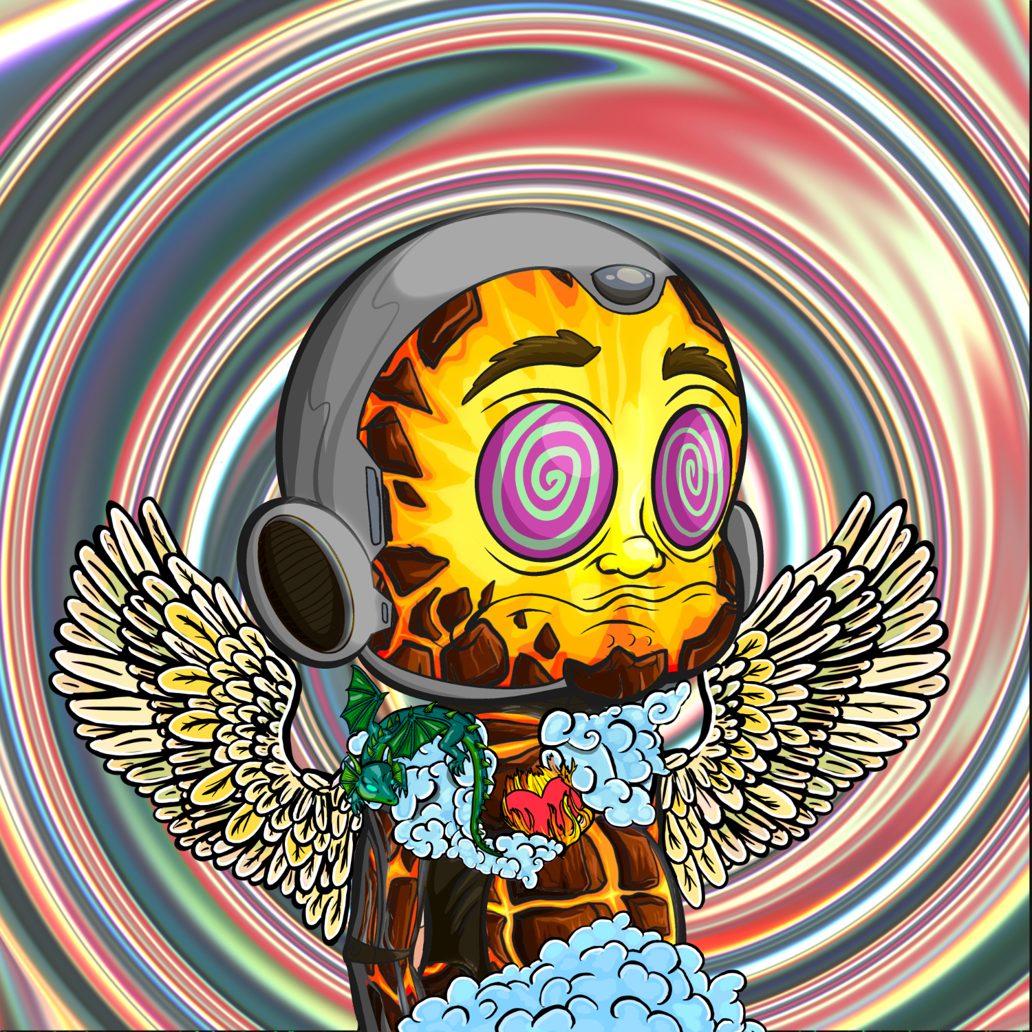 CRAZY CLONE 521 NFT on Algorand