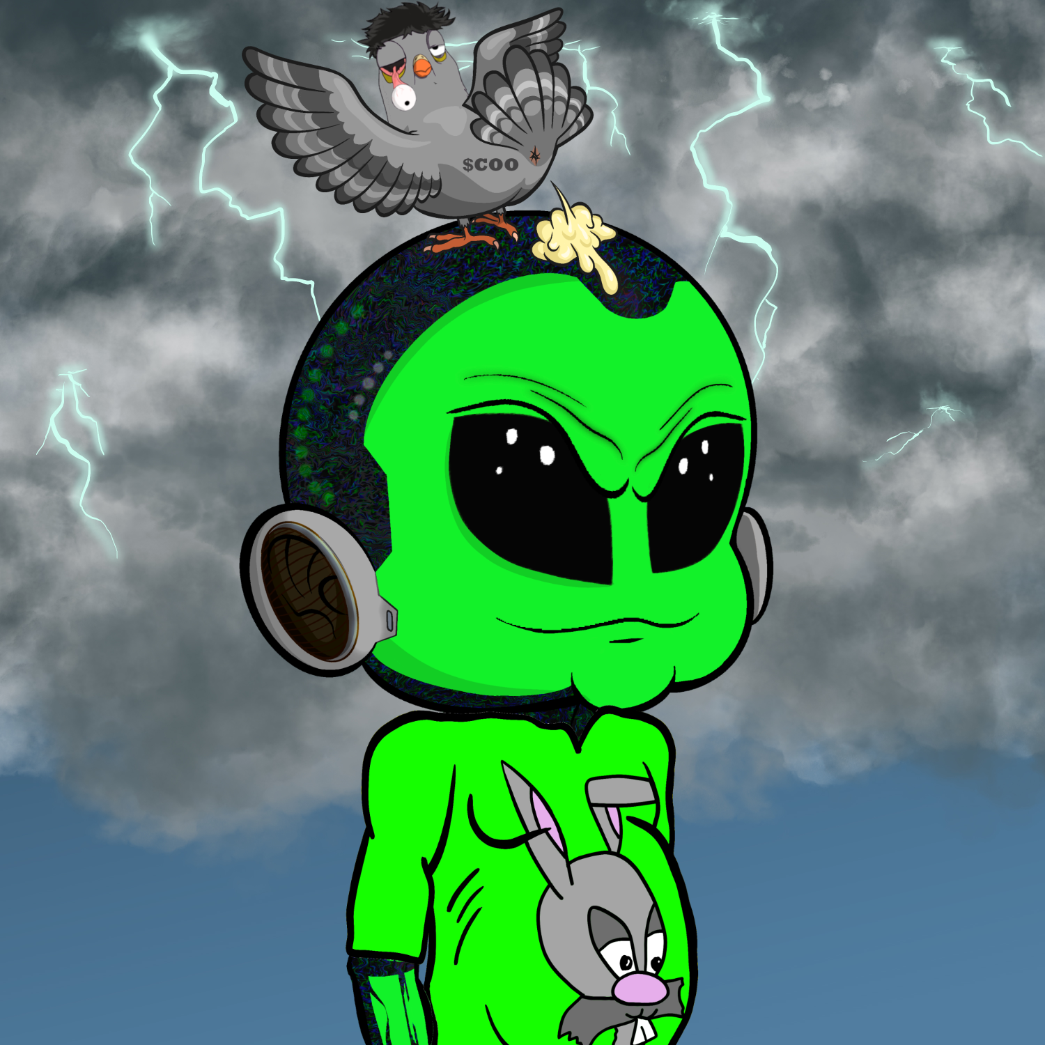 CRAZY CLONE 523 NFT on Algorand