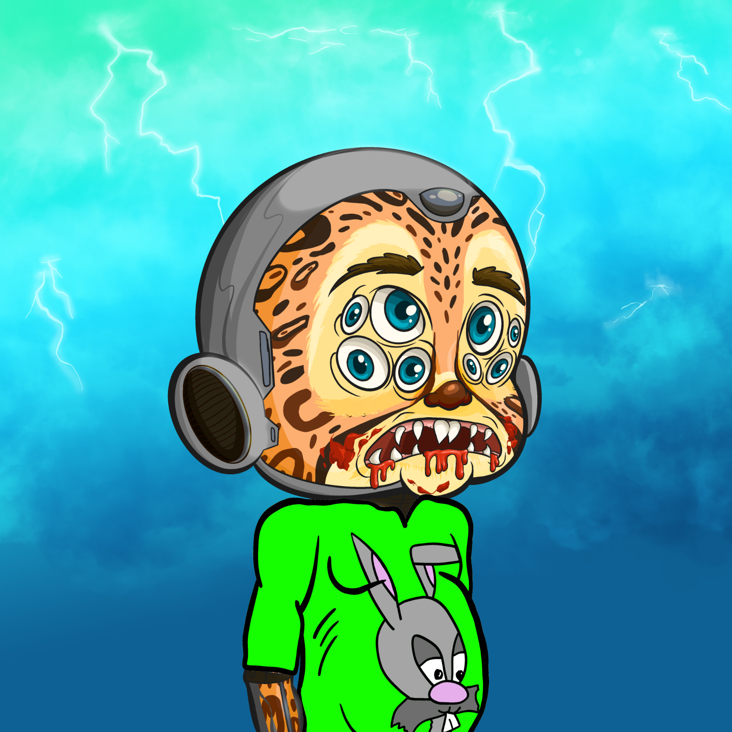 CRAZY CLONE 541 NFT on Algorand