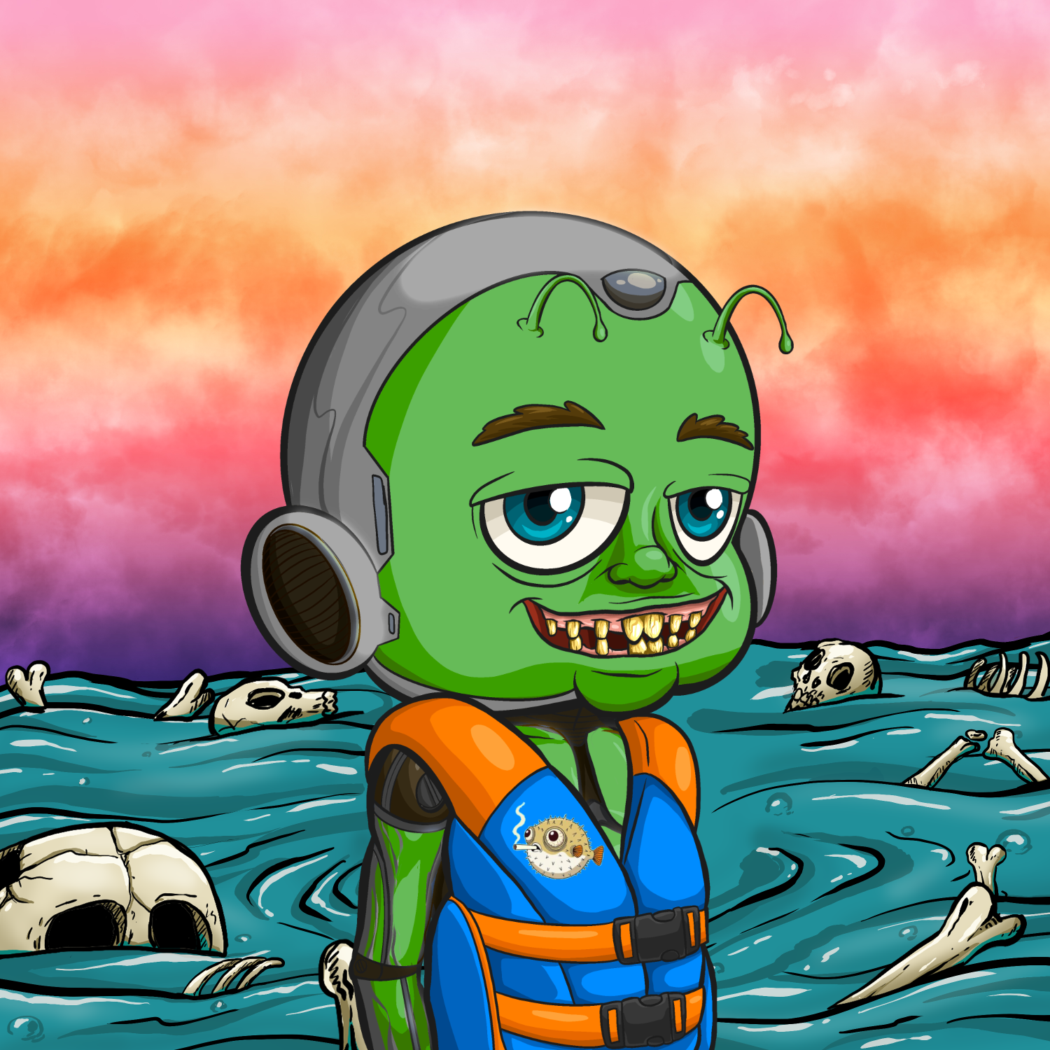 CRAZY CLONE 543 NFT on Algorand