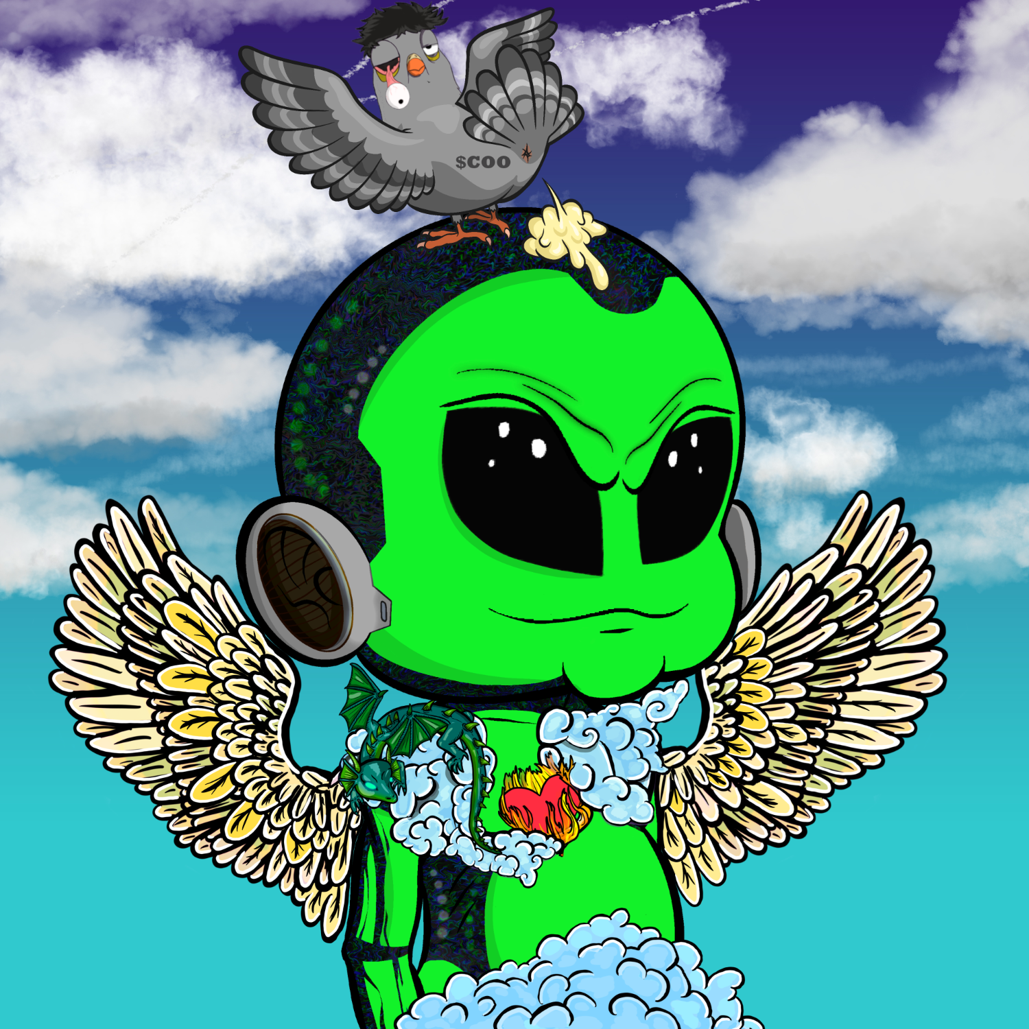 CRAZY CLONE 545 NFT on Algorand