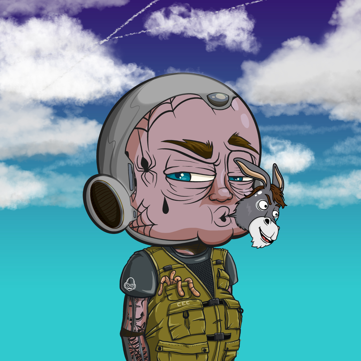 CRAZY CLONE 564 NFT on Algorand