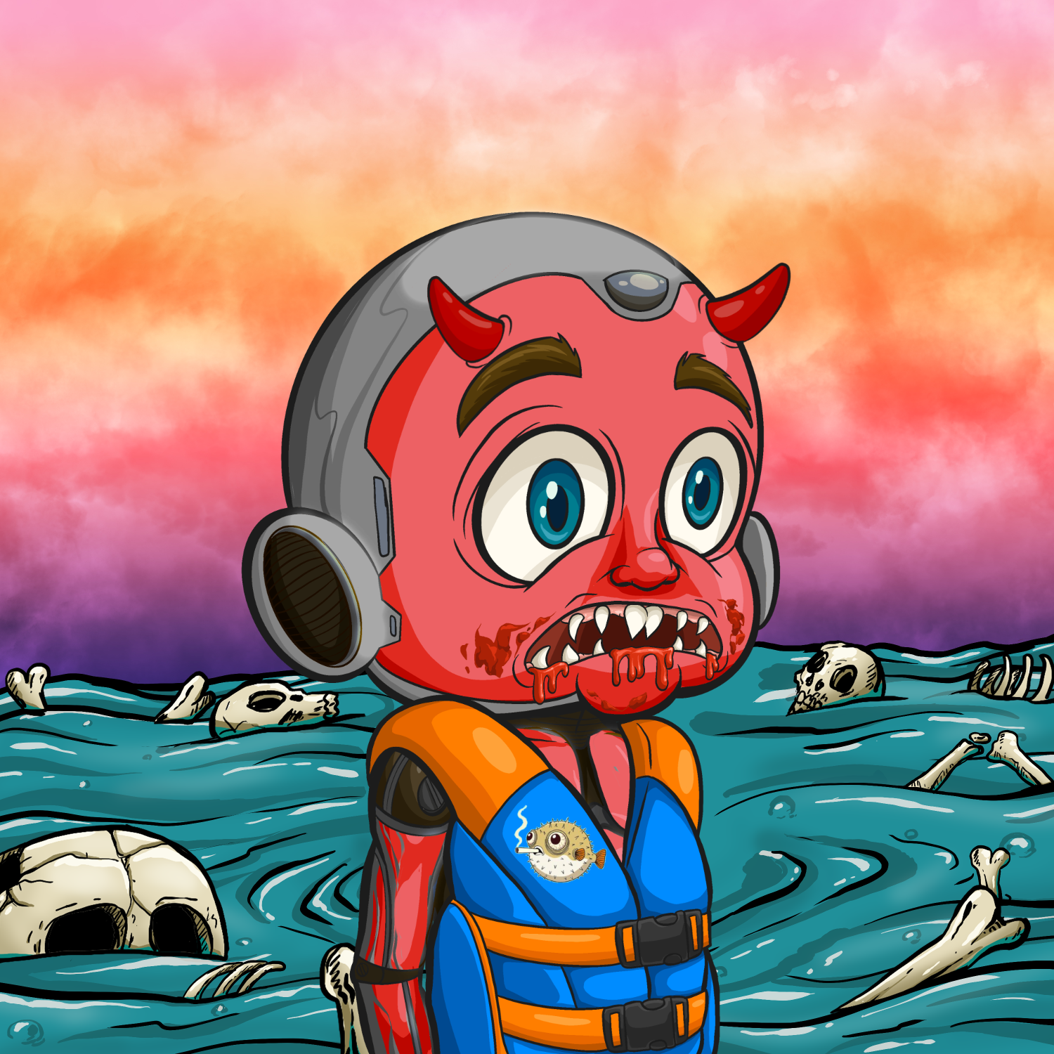 CRAZY CLONE 582 NFT on Algorand