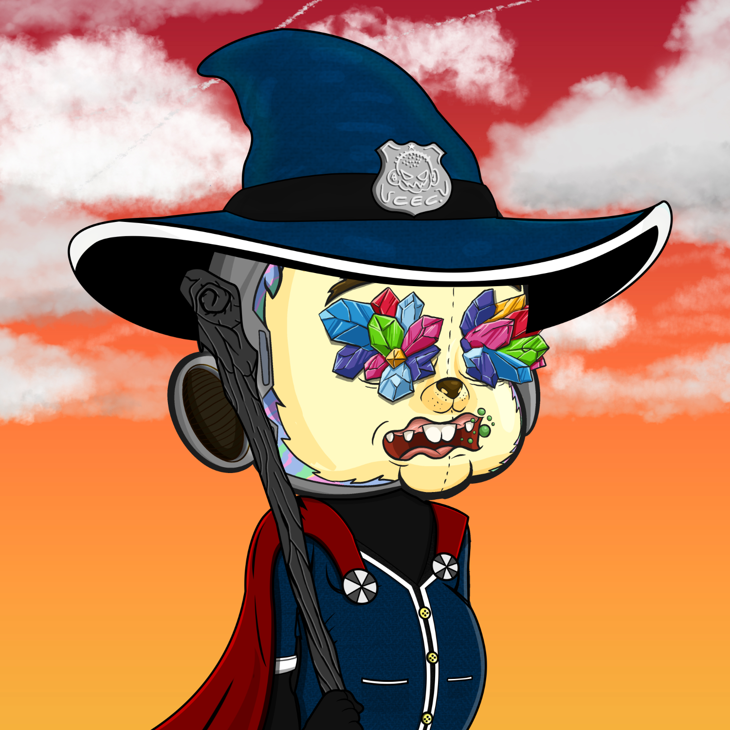 CRAZY CLONE 596 NFT on Algorand