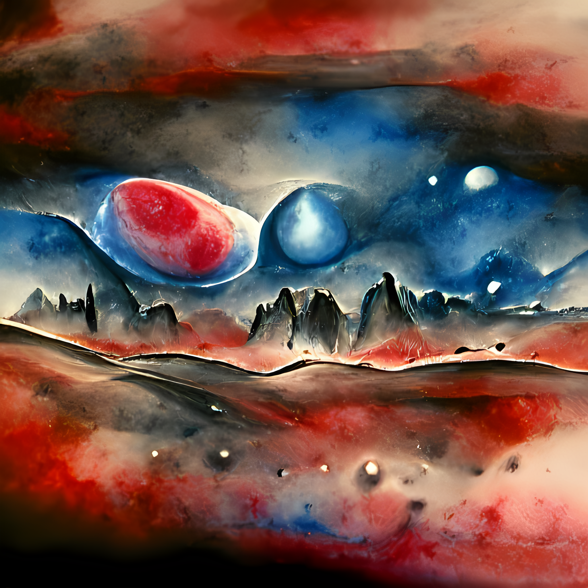 AI #0005 - Intergalactic Terrain NFT on Algorand